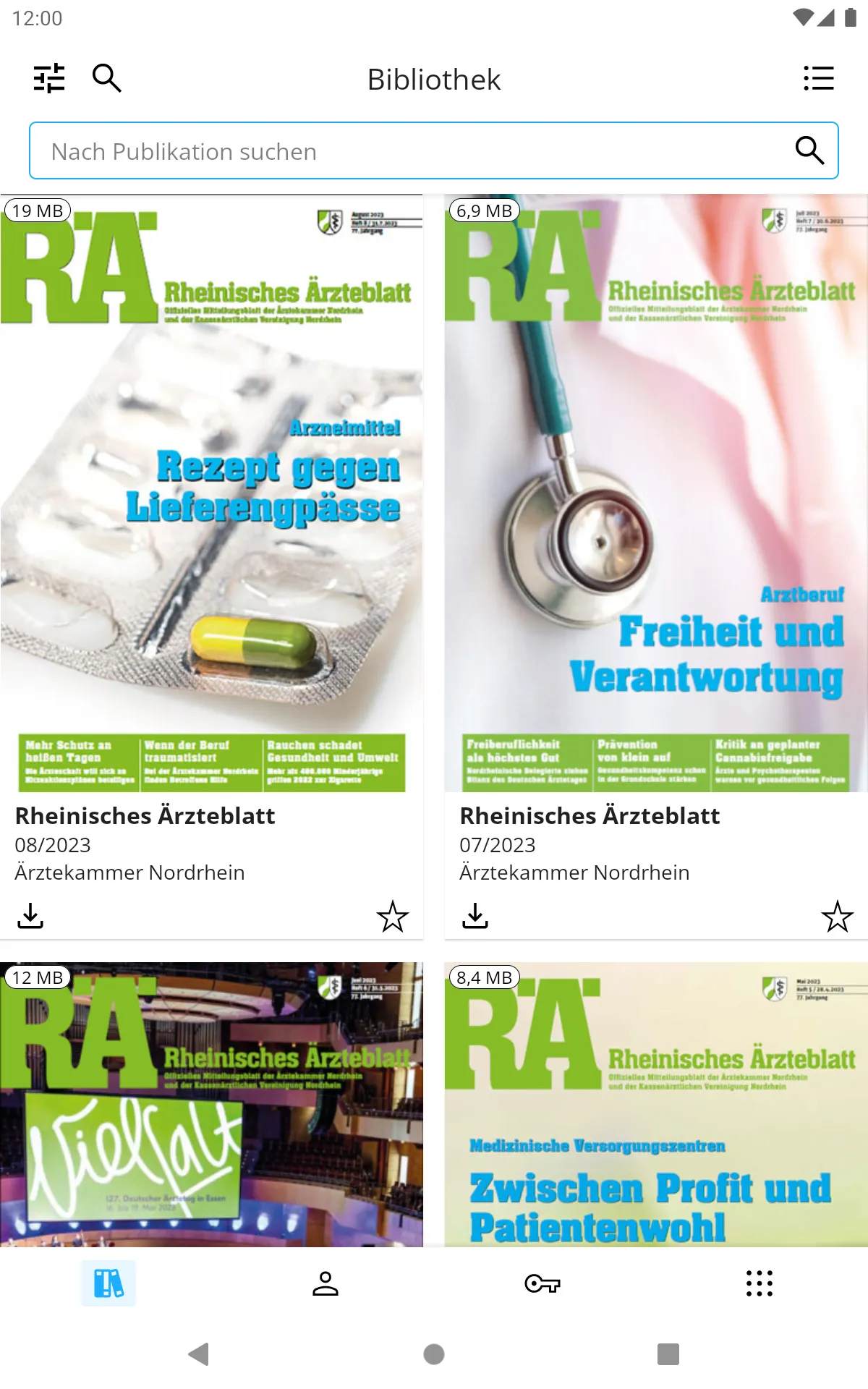 Rheinisches Ärzteblatt RÄ | Indus Appstore | Screenshot