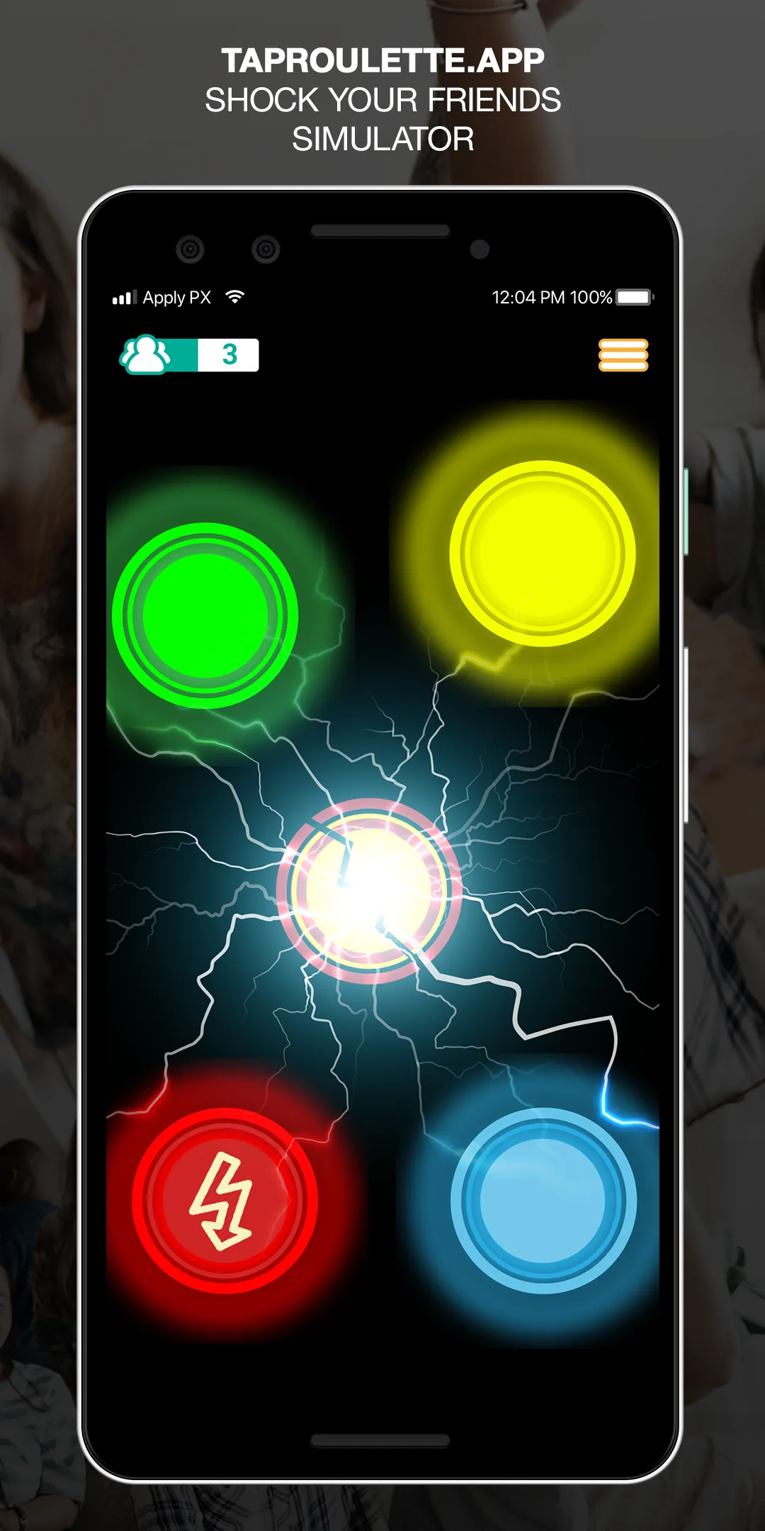 Tap Roulette Shock My Friends | Indus Appstore | Screenshot