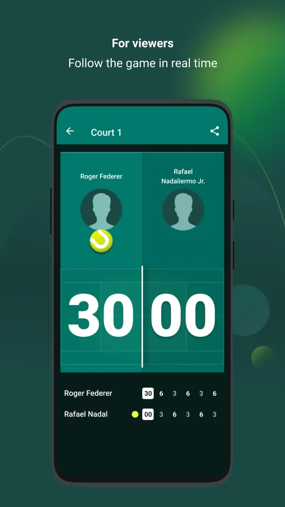 Tennis Scoring Online | Indus Appstore | Screenshot