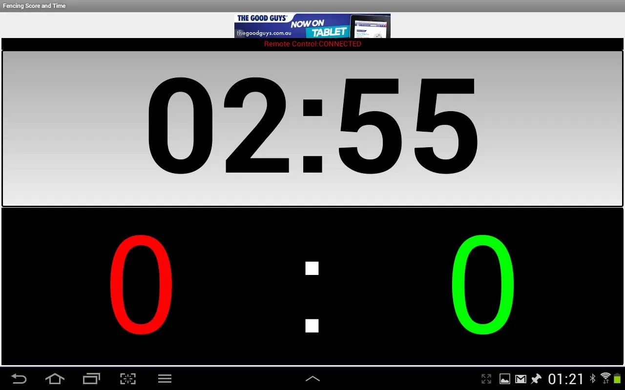 Fencing score and time | Indus Appstore | Screenshot