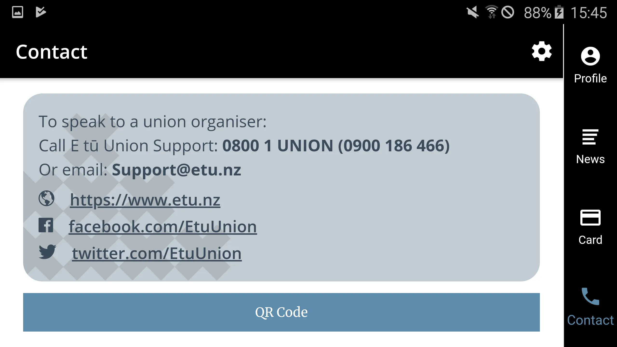 E tū Union Toolbox | Indus Appstore | Screenshot