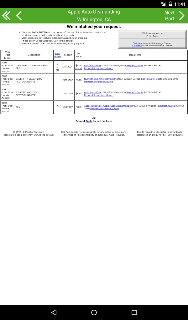 Apple Auto Dismantling | Indus Appstore | Screenshot