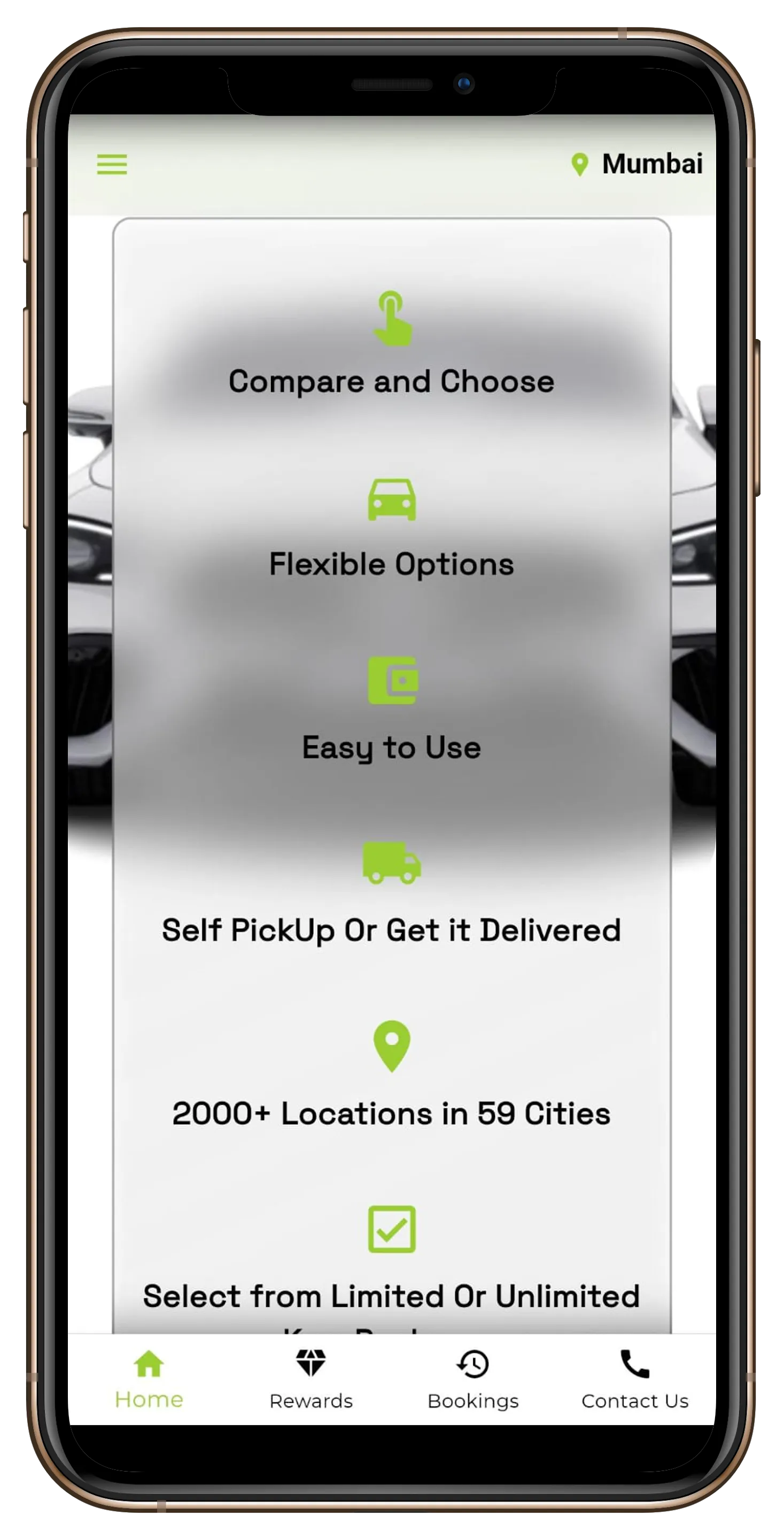 Zymo: Self Drive Car Rental | Indus Appstore | Screenshot