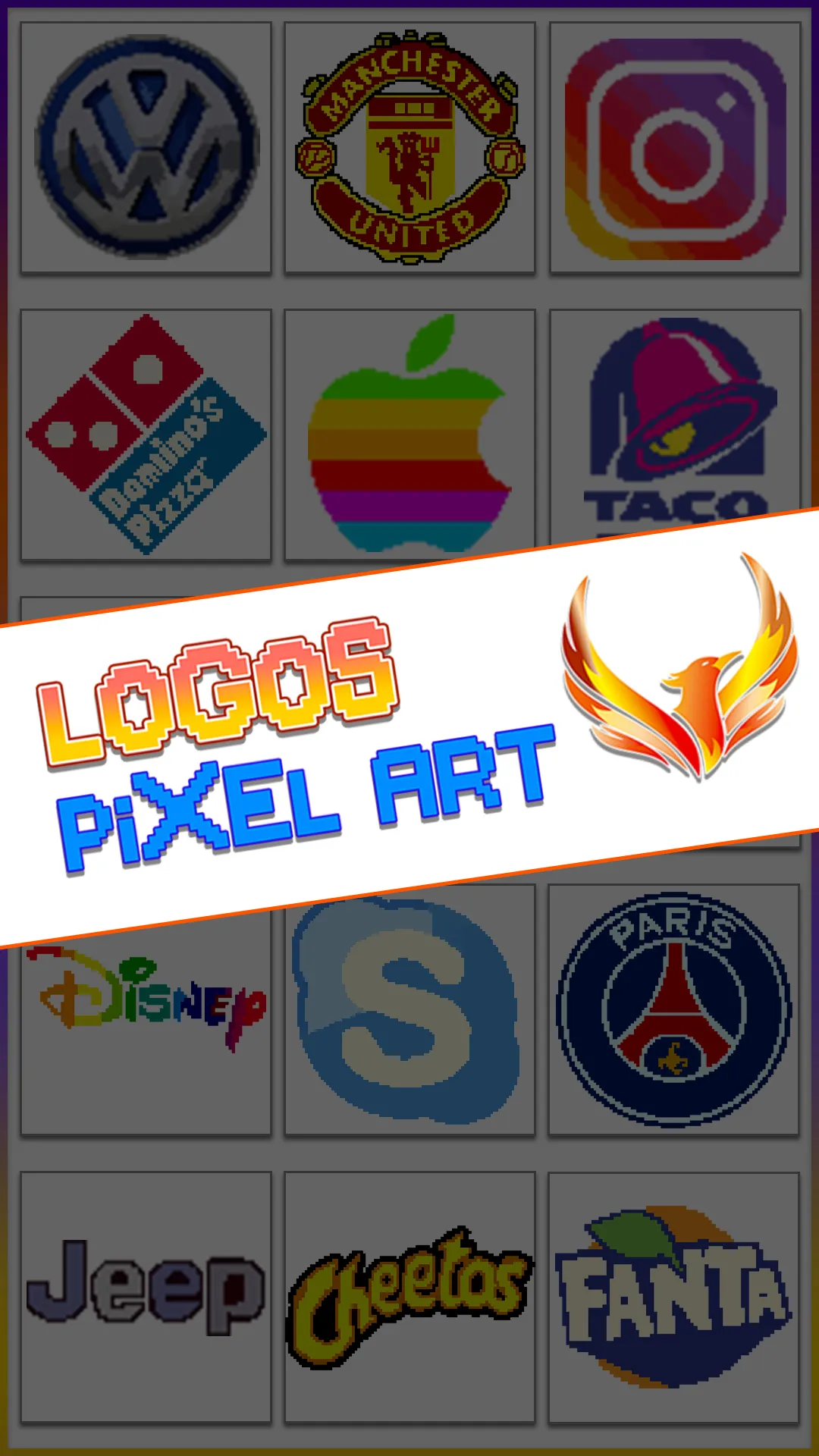 Logo Pixel Art Color by Number | Indus Appstore | Screenshot