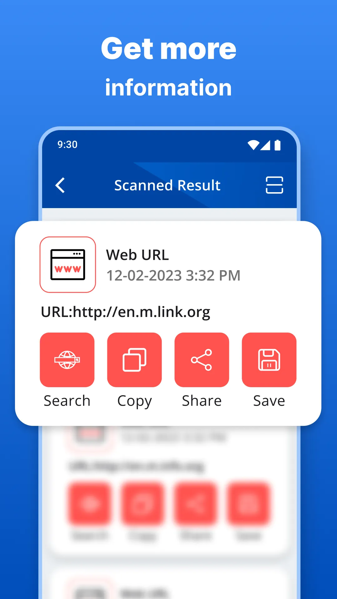 QR scanner - Barcode reader | Indus Appstore | Screenshot