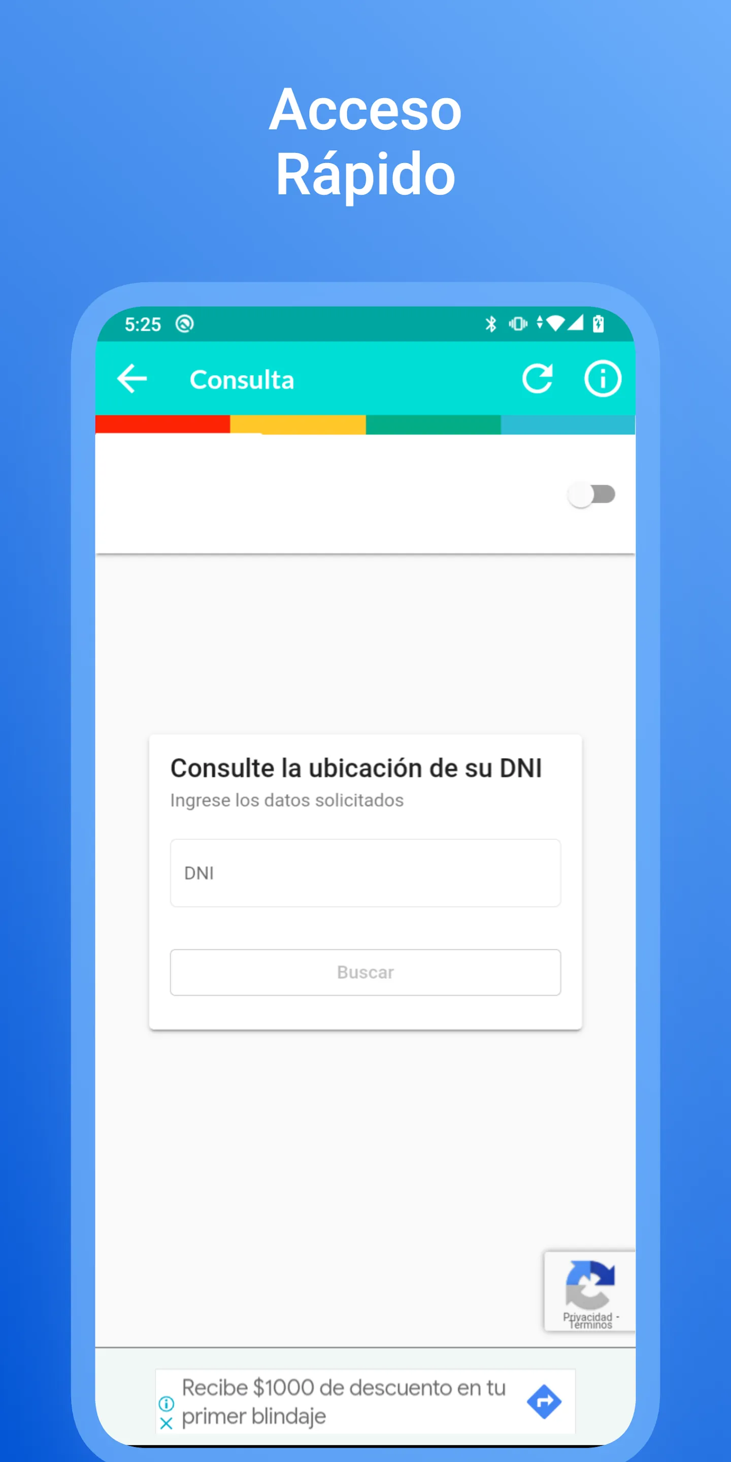 Consulta Entrega Identidad HN | Indus Appstore | Screenshot