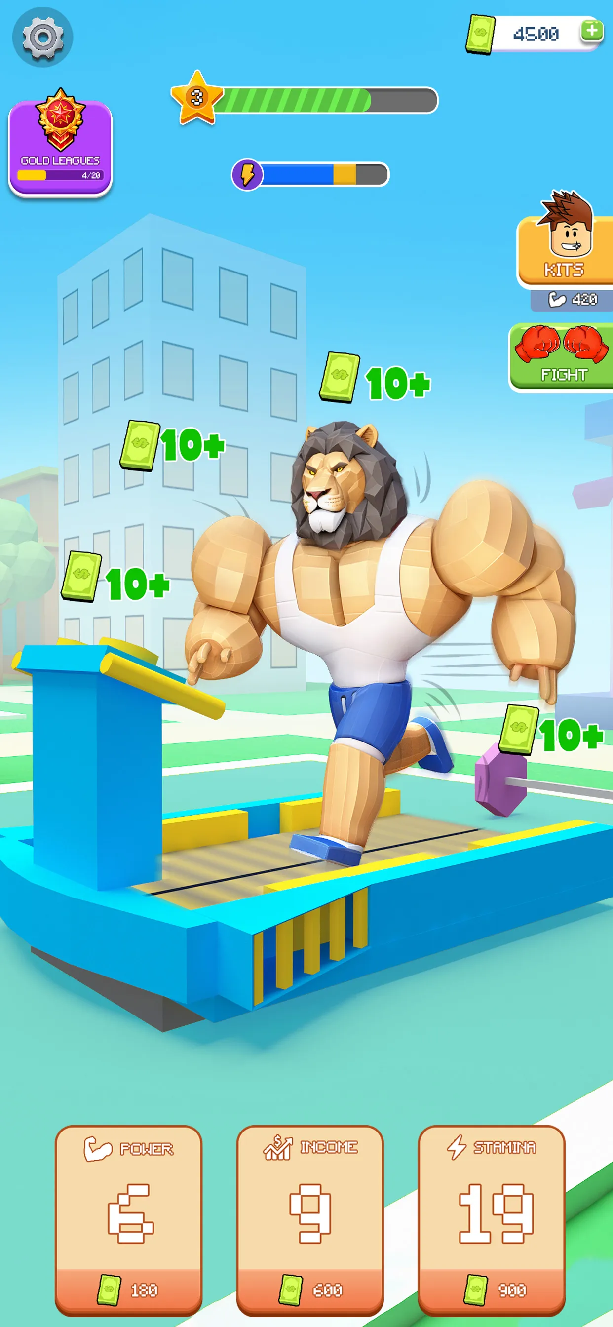 Idle Gym Tycoon: Slap & Run | Indus Appstore | Screenshot