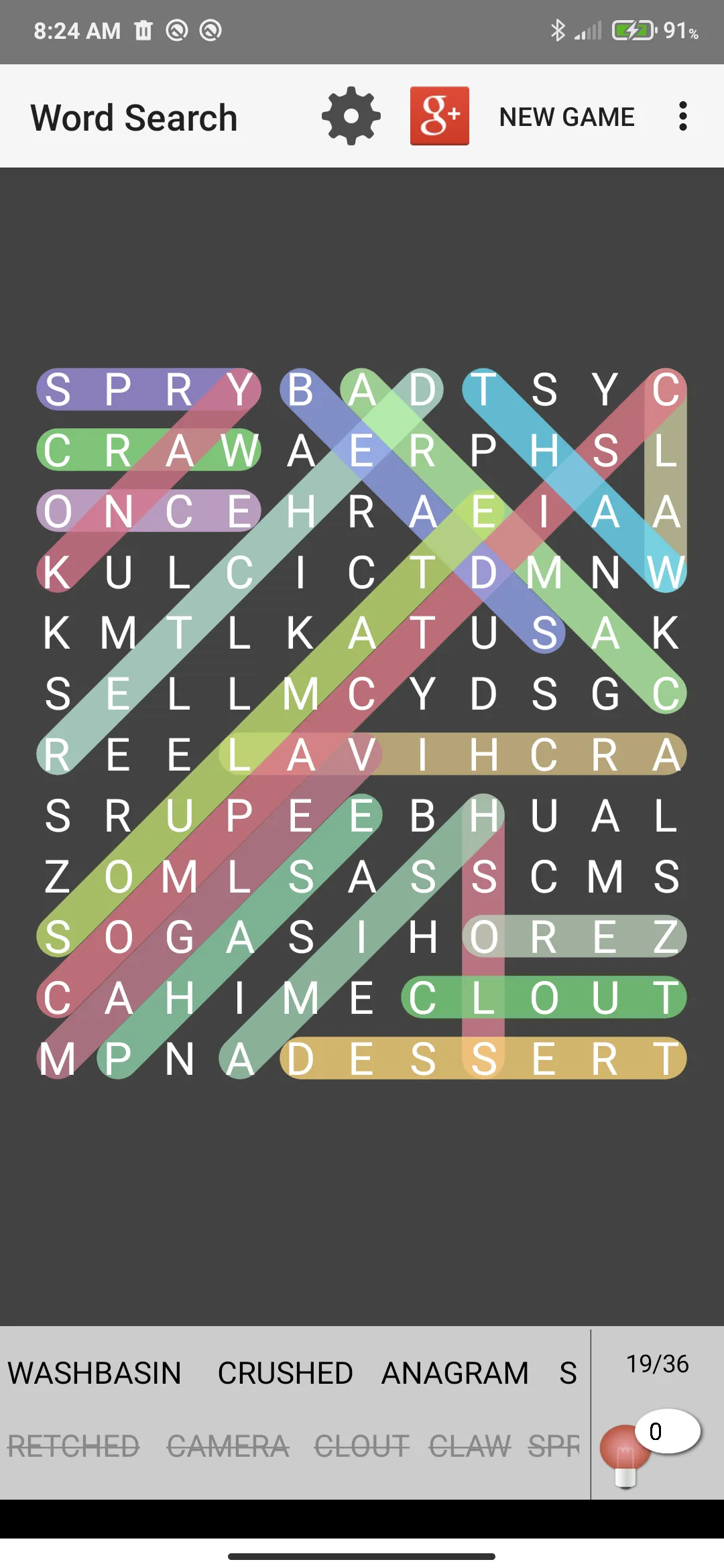 Word Search Puzzle | Indus Appstore | Screenshot