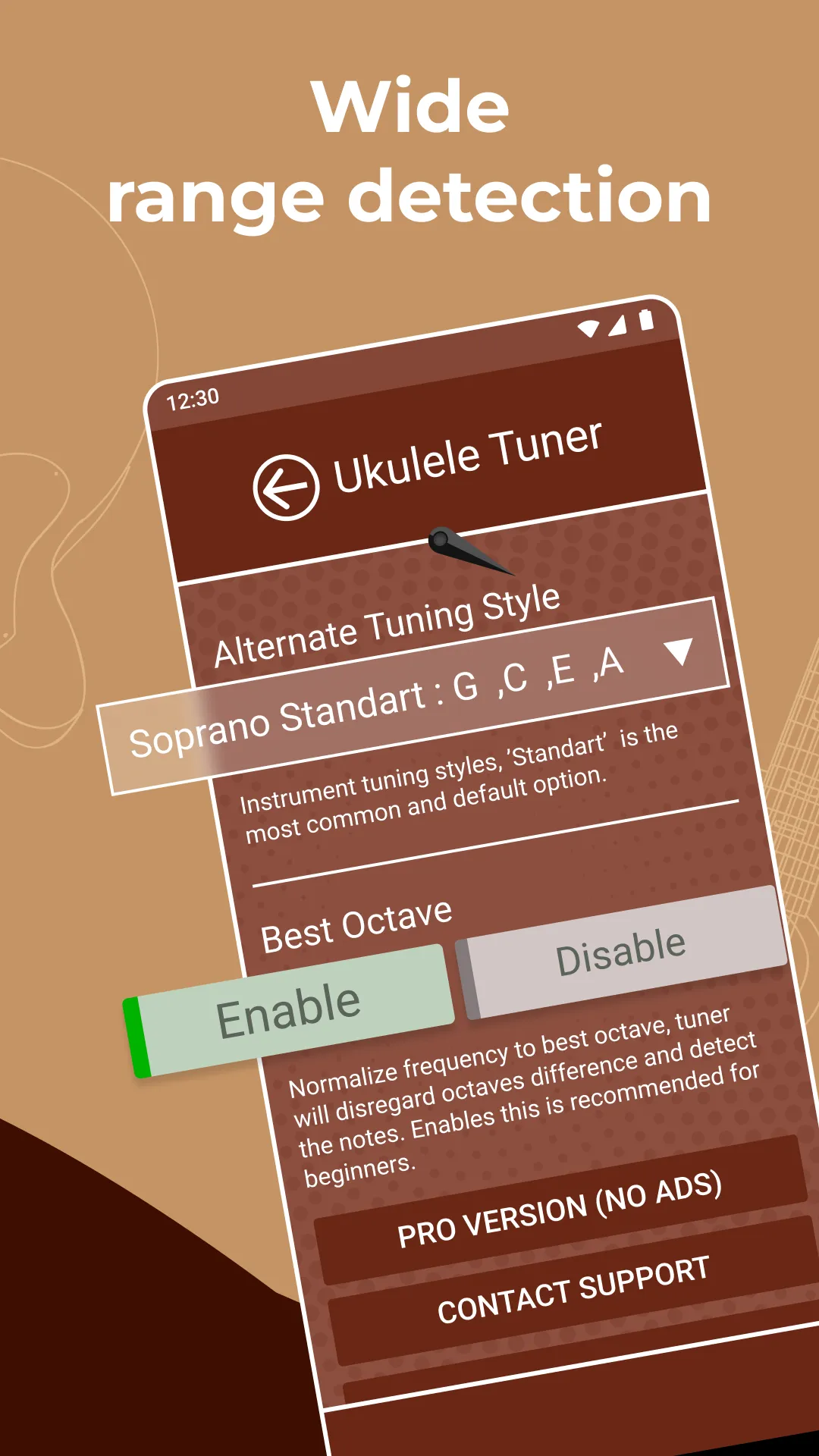 Ukulele Tuner | Indus Appstore | Screenshot