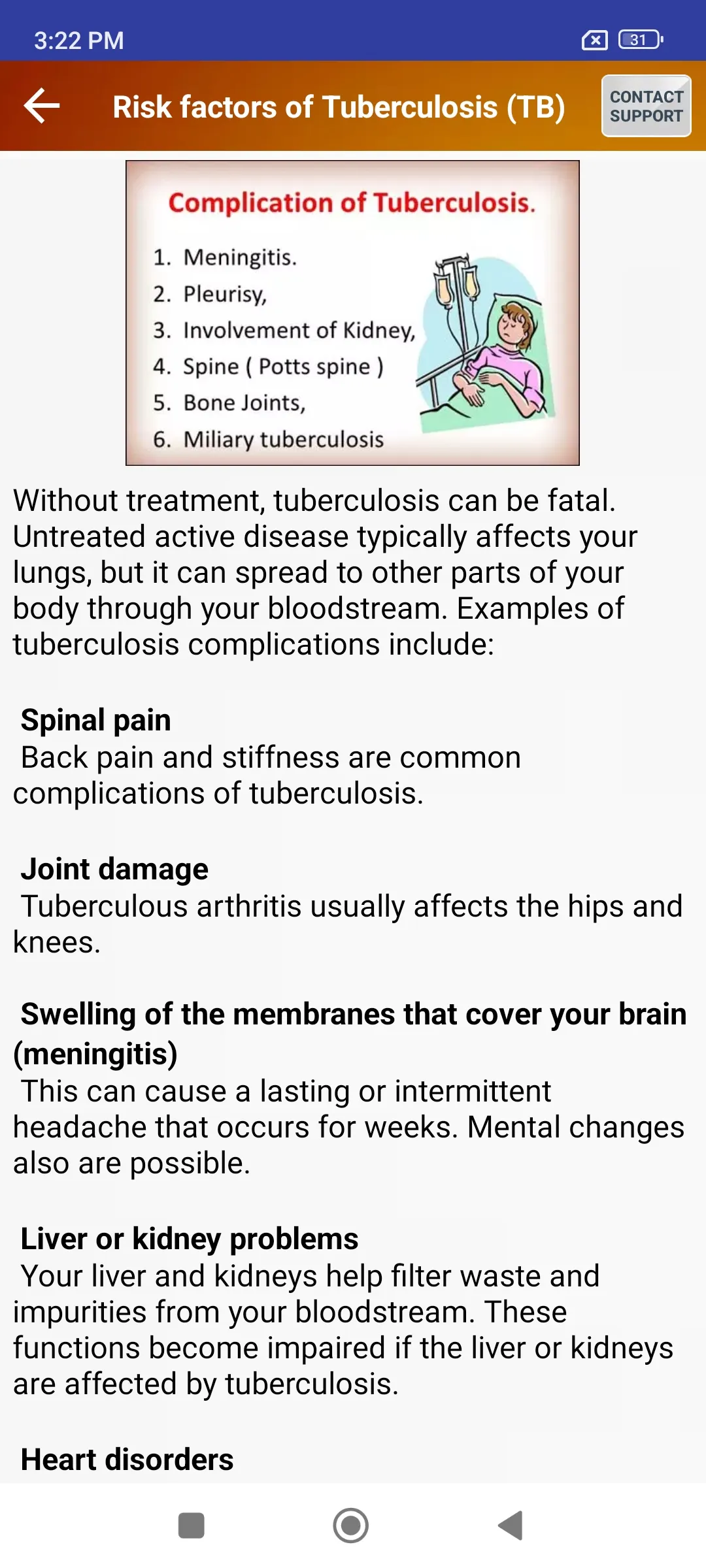 Tuberculosis TB Help & Diet | Indus Appstore | Screenshot