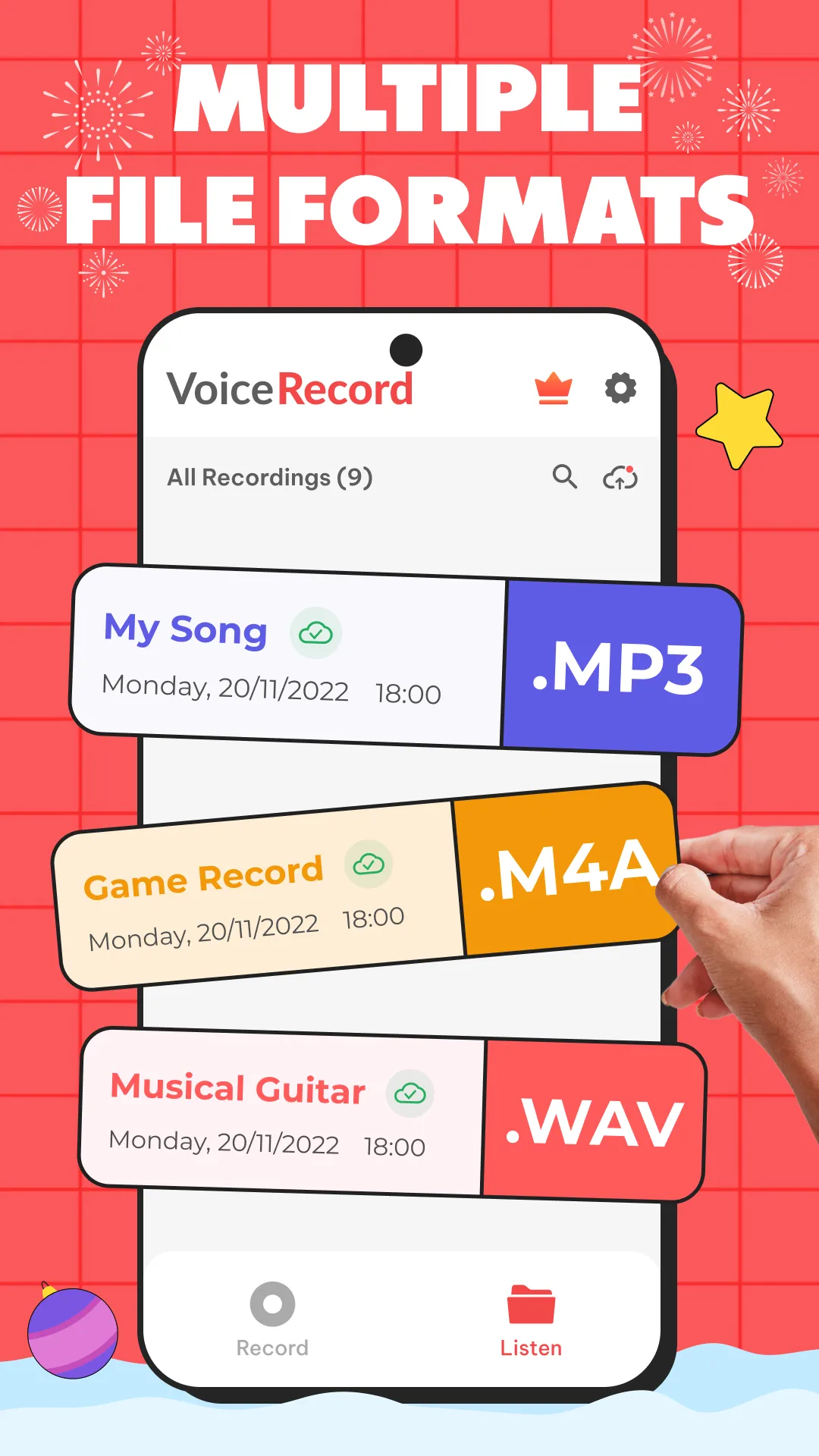 Voice Recorder - Voice memos | Indus Appstore | Screenshot