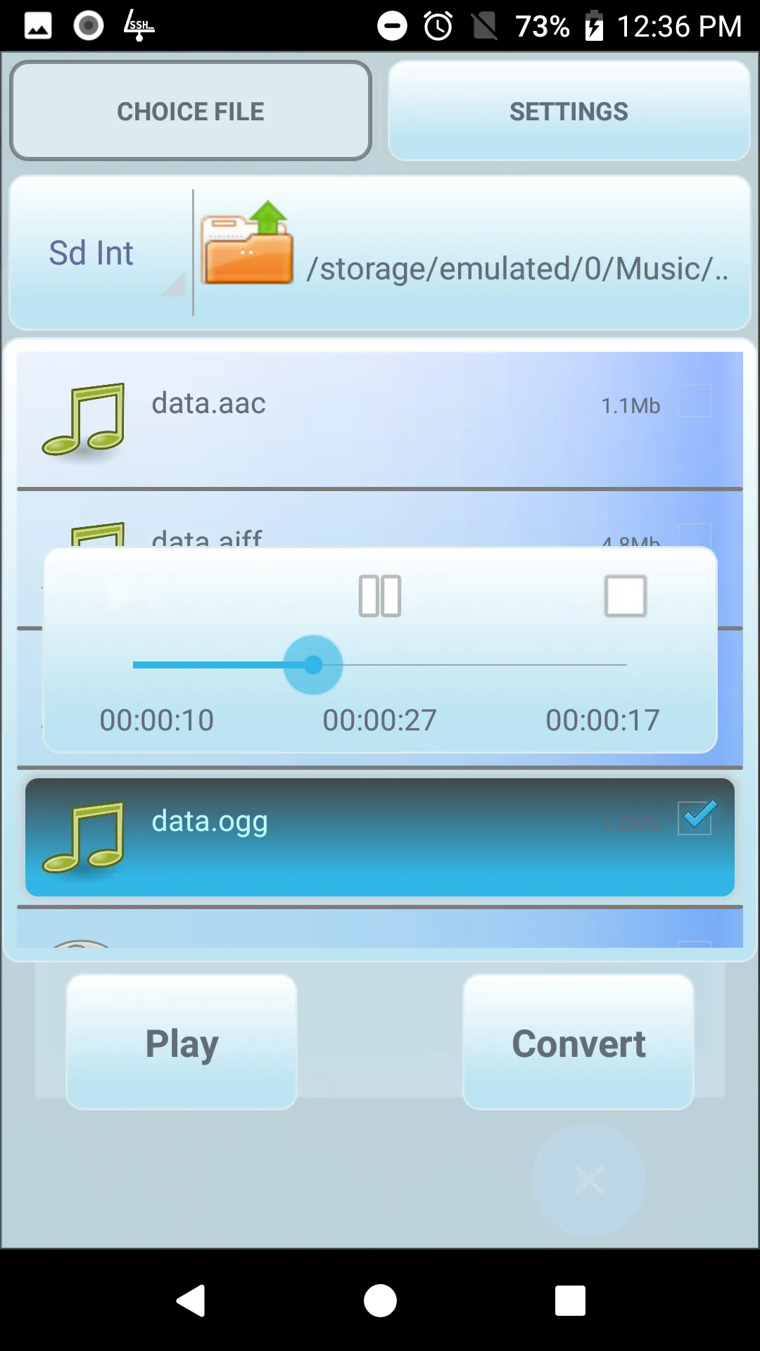 Audio converter mp3 Amp3conver | Indus Appstore | Screenshot