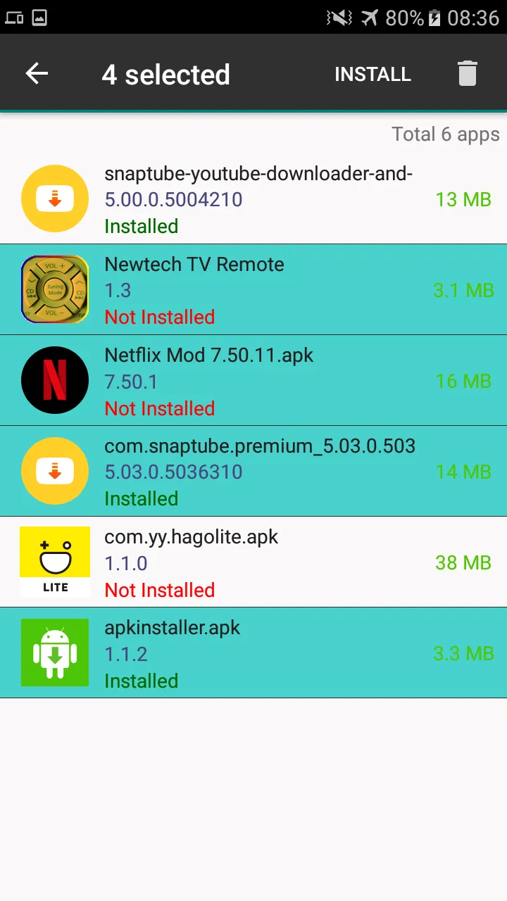 APK Installer | Indus Appstore | Screenshot