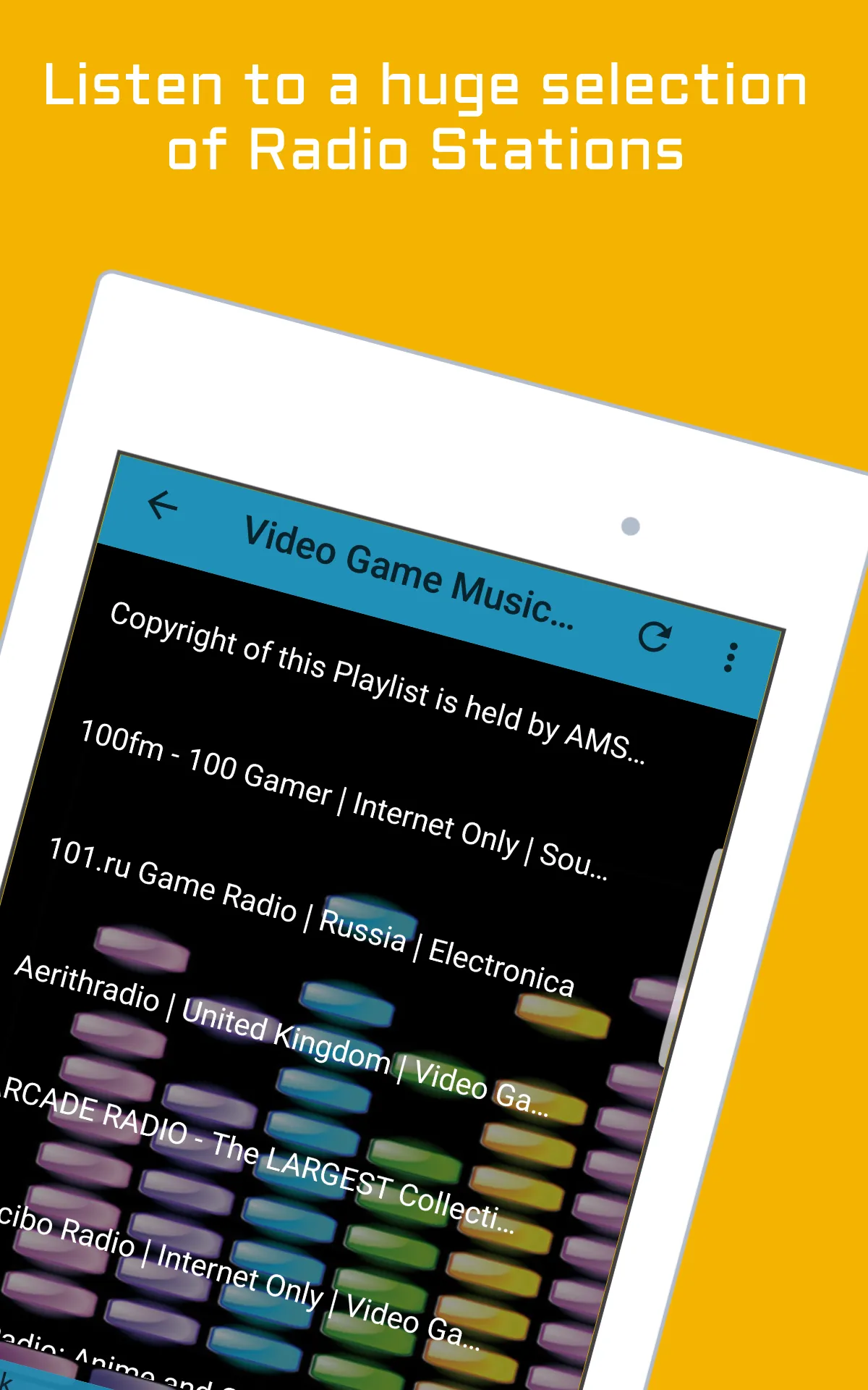 Video Game Music Radio | Indus Appstore | Screenshot