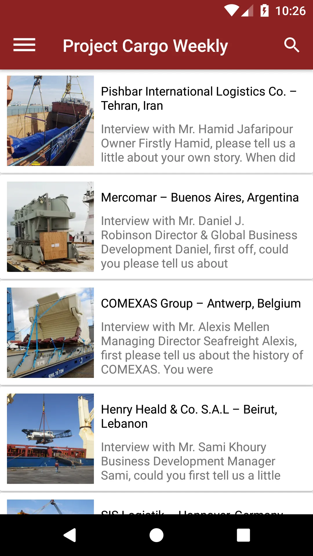 Project Cargo Weekly | Indus Appstore | Screenshot