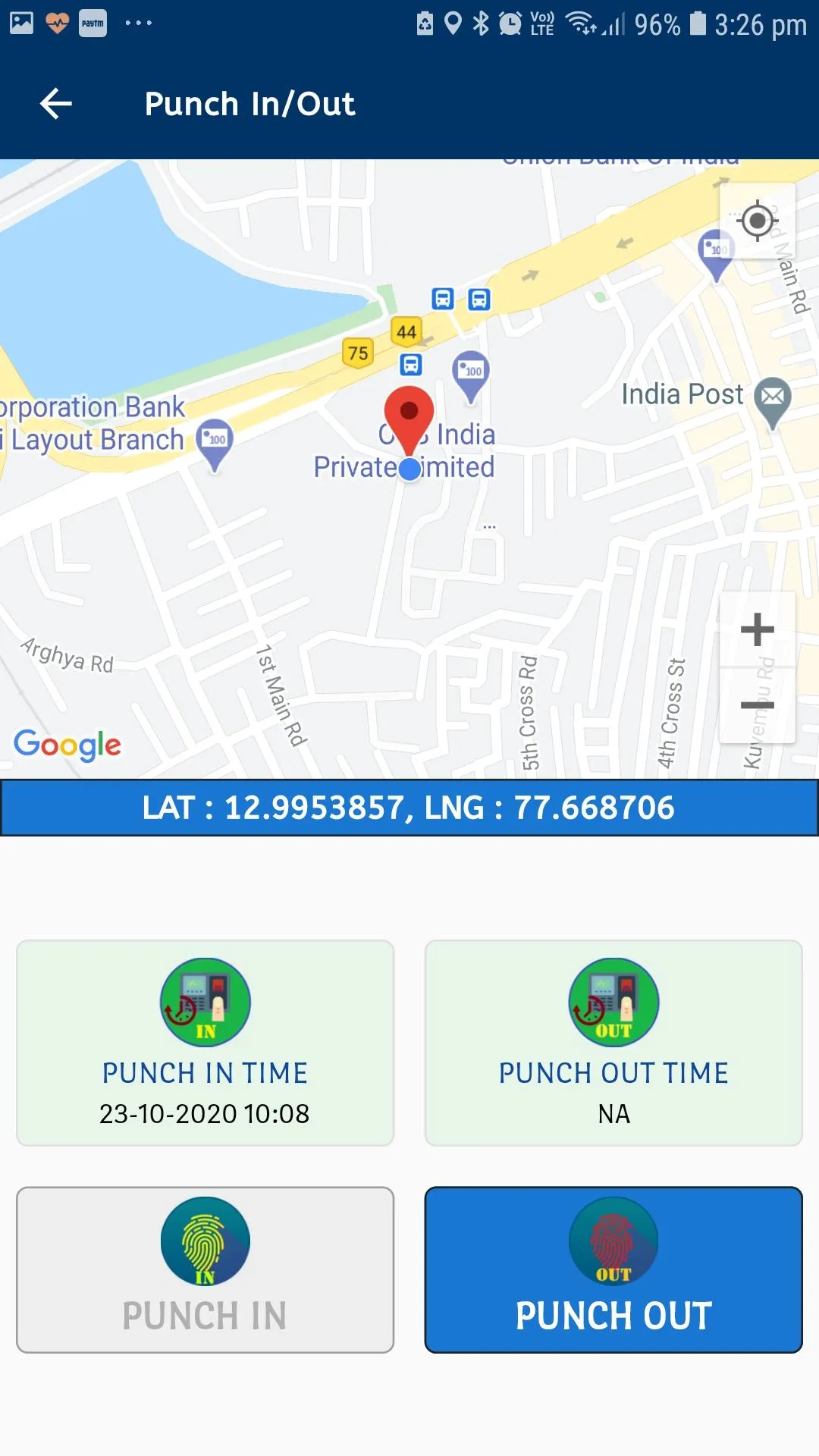 iPulse.Work | Indus Appstore | Screenshot