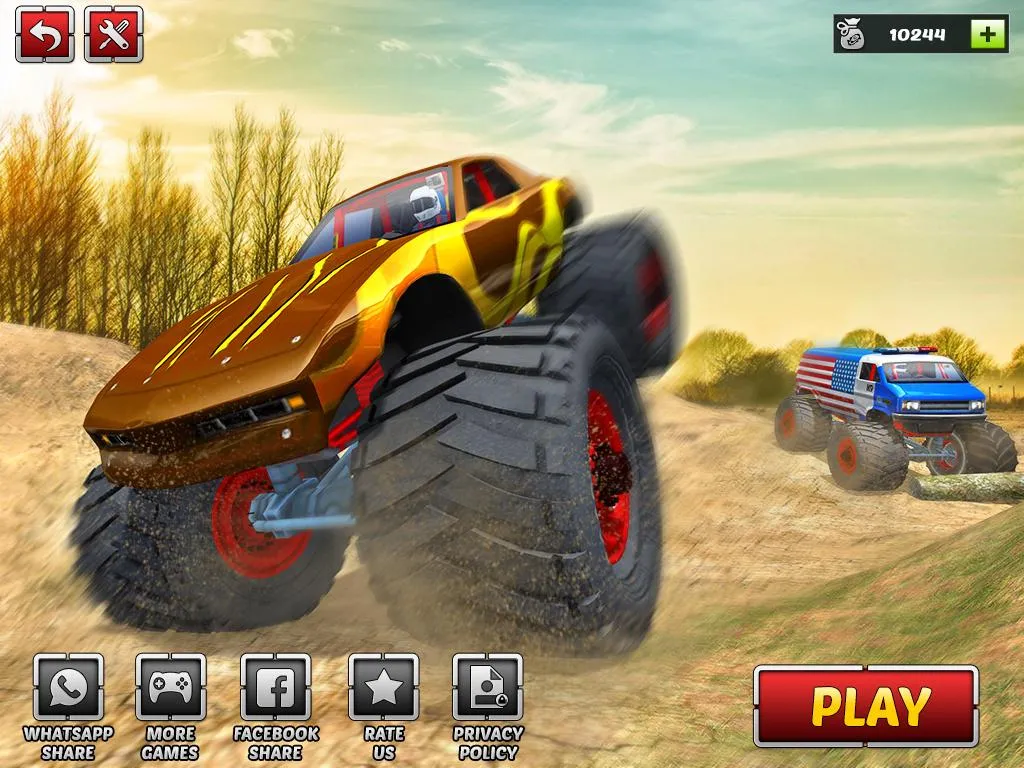 Offroad Monster Truck Driving  | Indus Appstore | Screenshot