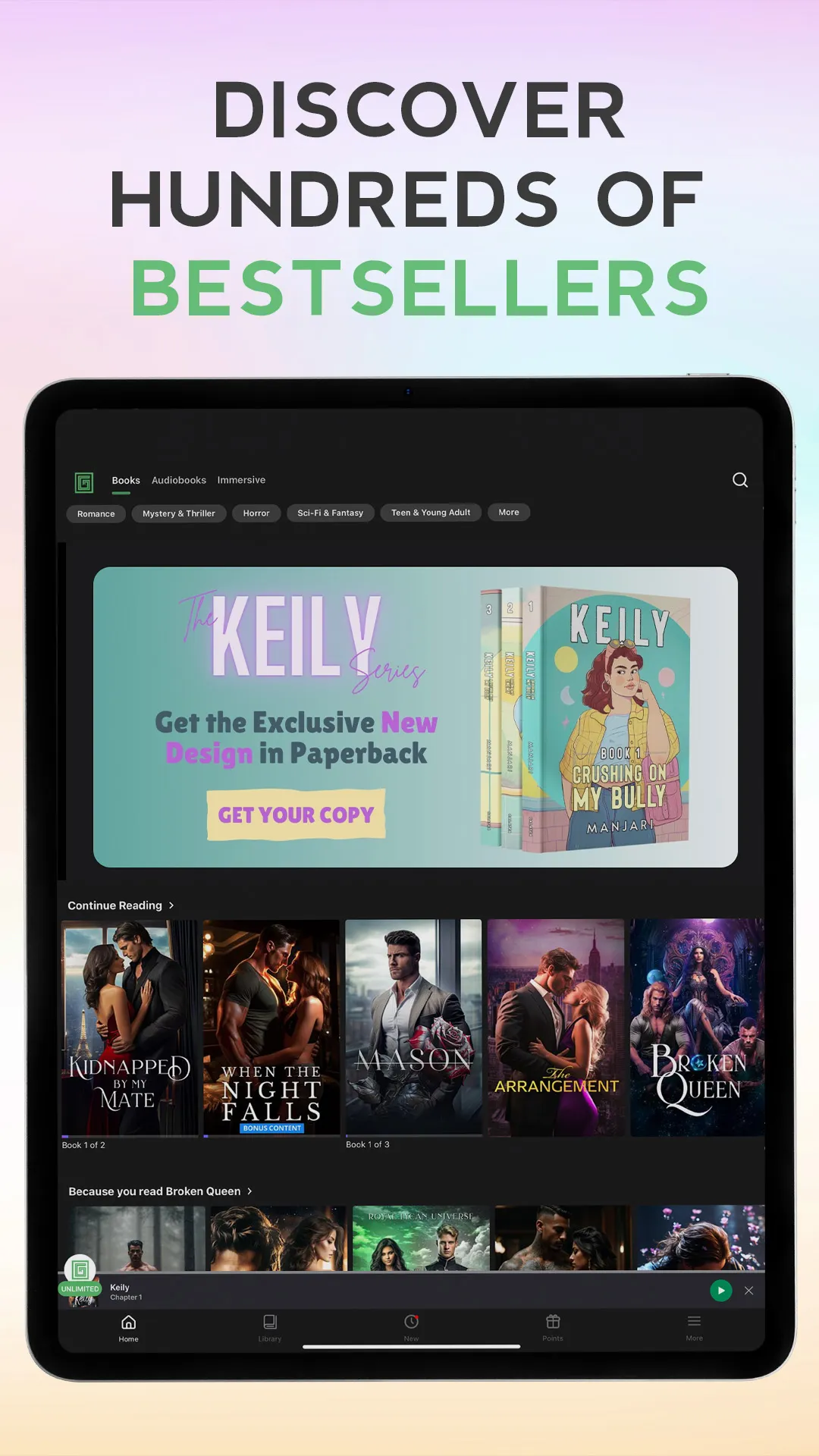 Galatea: Books & Audiobooks | Indus Appstore | Screenshot