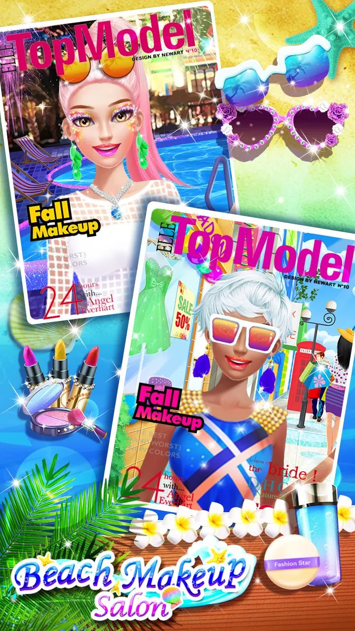 Makeup Salon - Beach Party | Indus Appstore | Screenshot