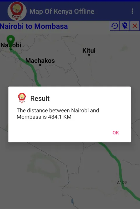 Map Of Kenya Offline | Indus Appstore | Screenshot