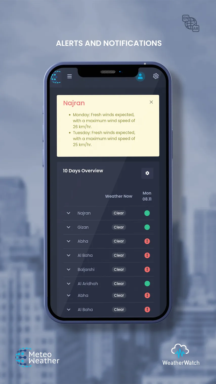 WeatherWatch | Indus Appstore | Screenshot