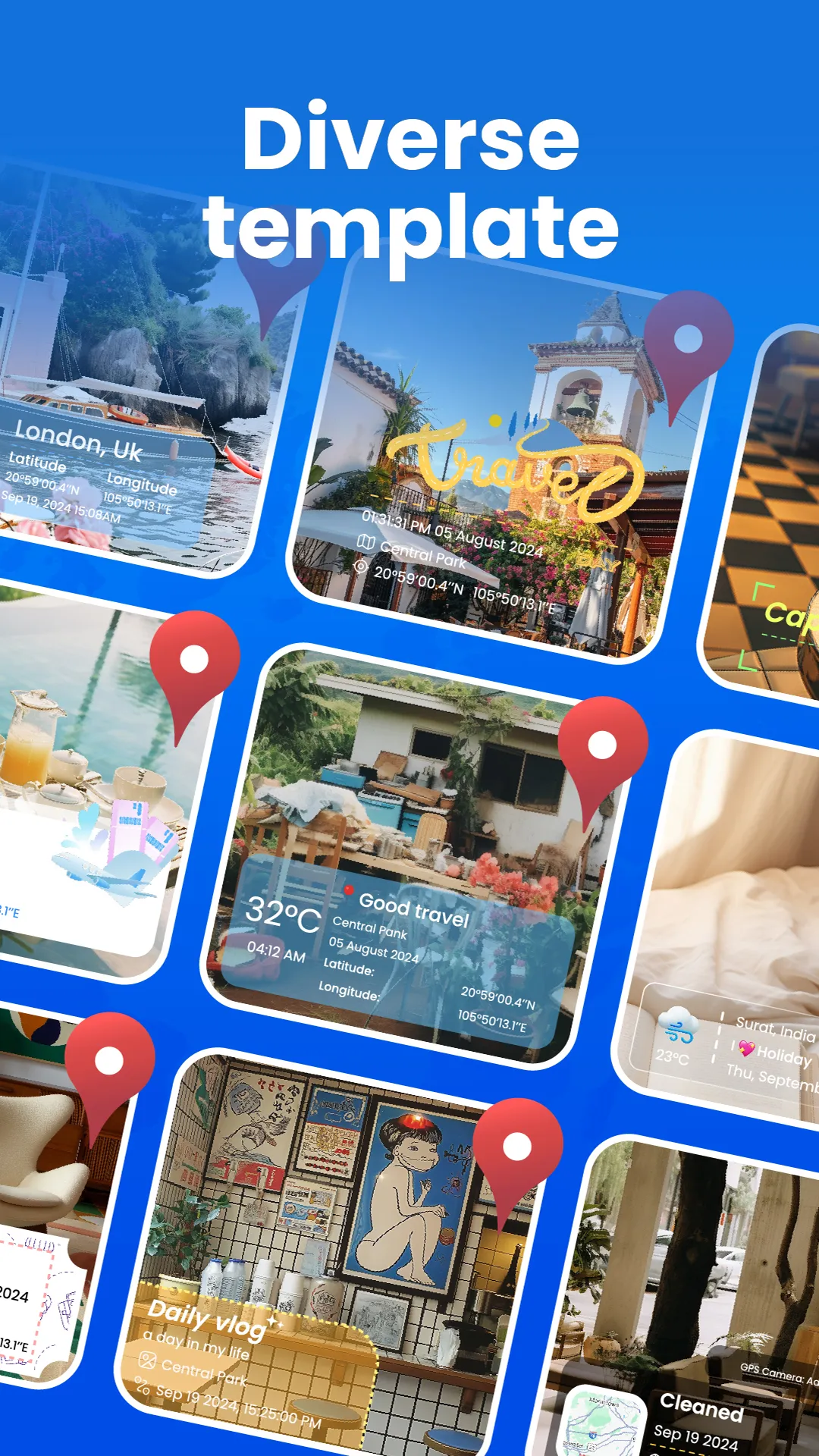 GPS Camera, Map & Timestamp | Indus Appstore | Screenshot