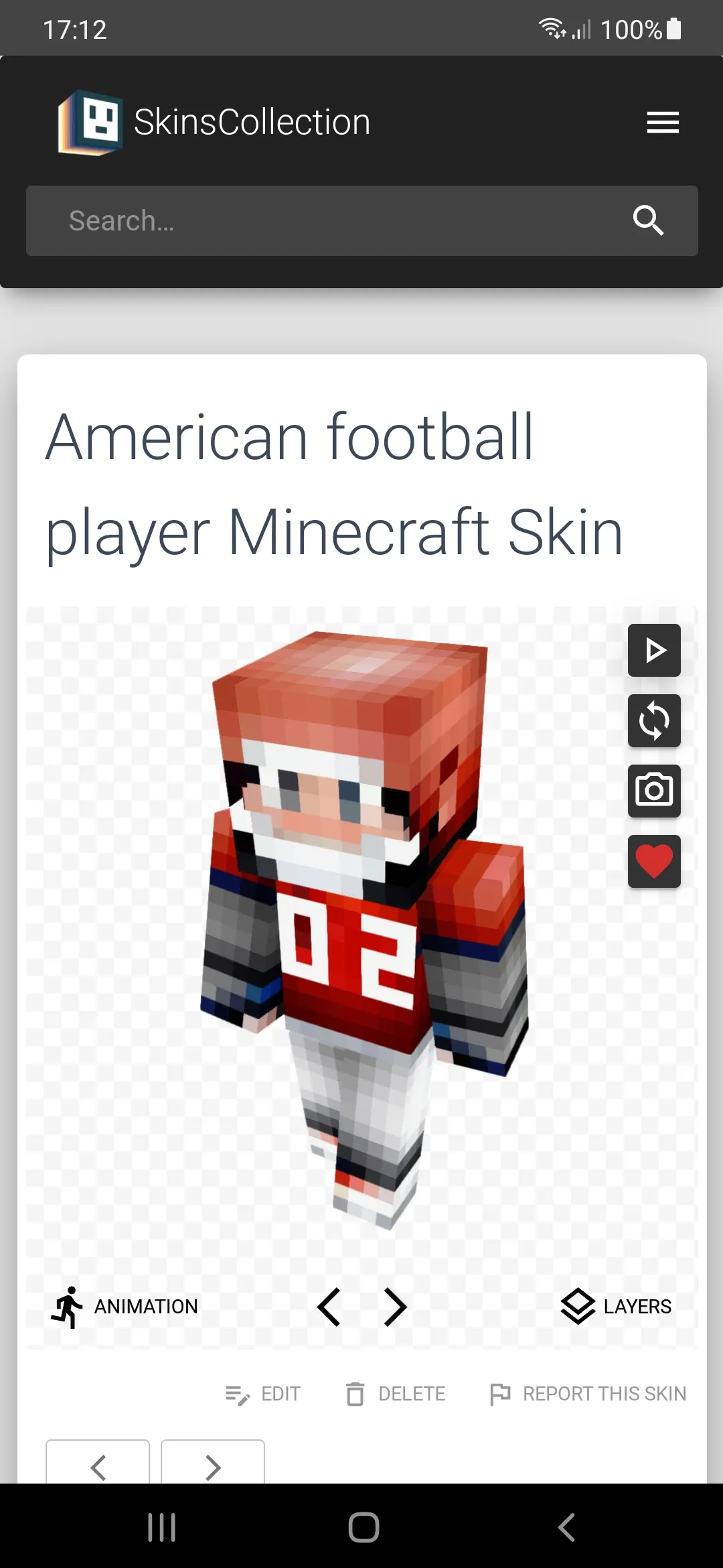 SkinsCollection for Minecraft | Indus Appstore | Screenshot