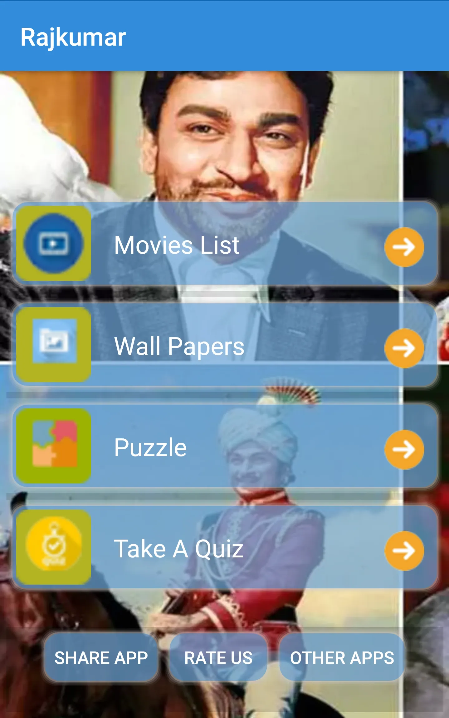 Rajkumar Movies ,wallpapers | Indus Appstore | Screenshot