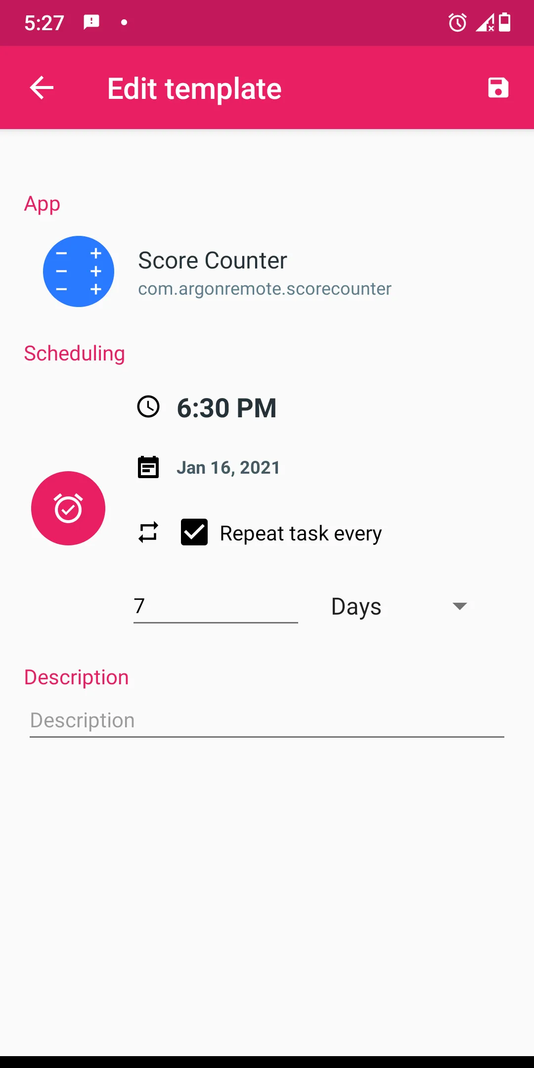 Open App Scheduler | Indus Appstore | Screenshot