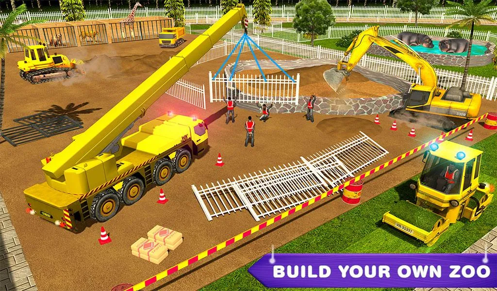 City Zoo Construction Trucks | Indus Appstore | Screenshot