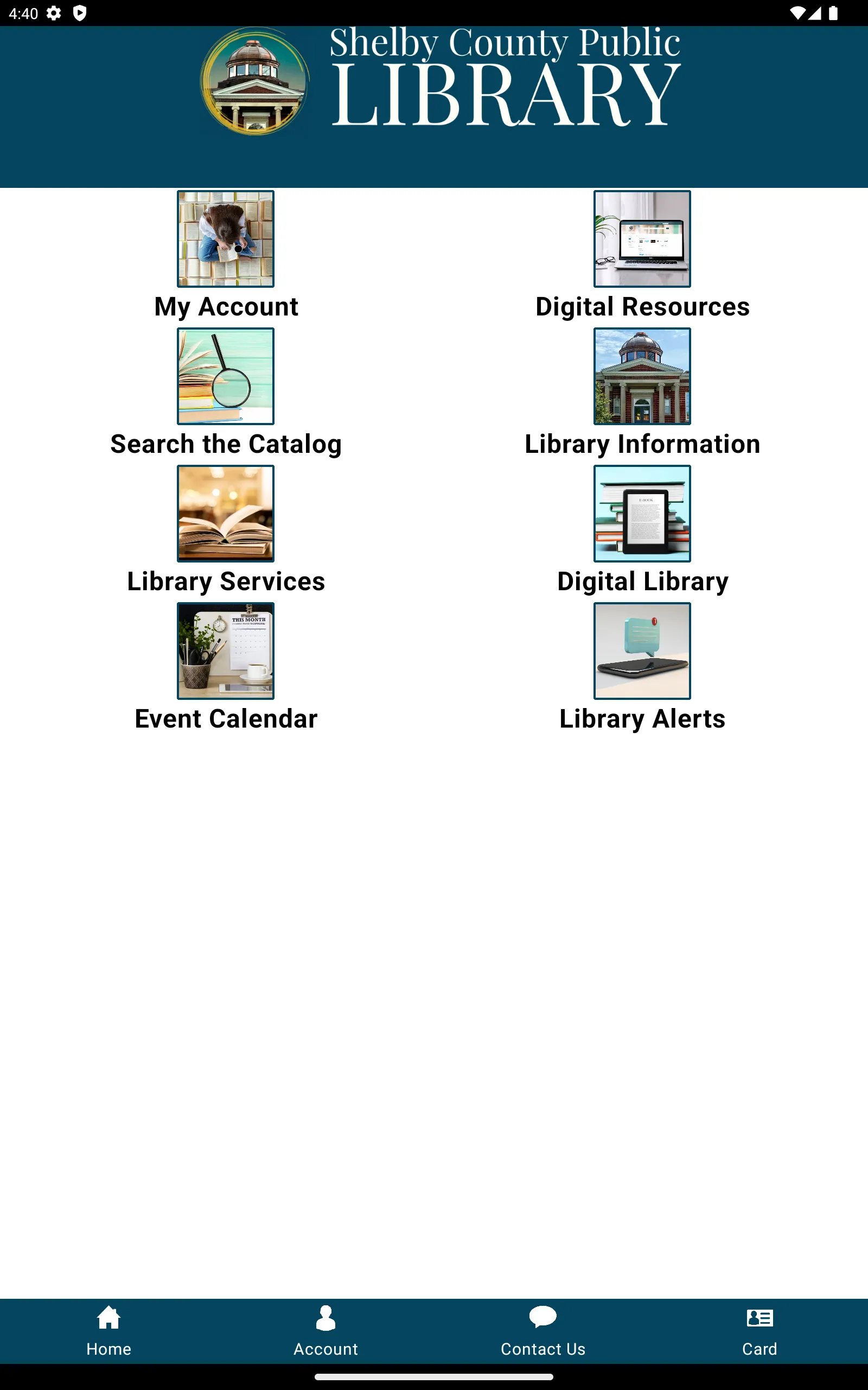 Shelby County Public Library | Indus Appstore | Screenshot