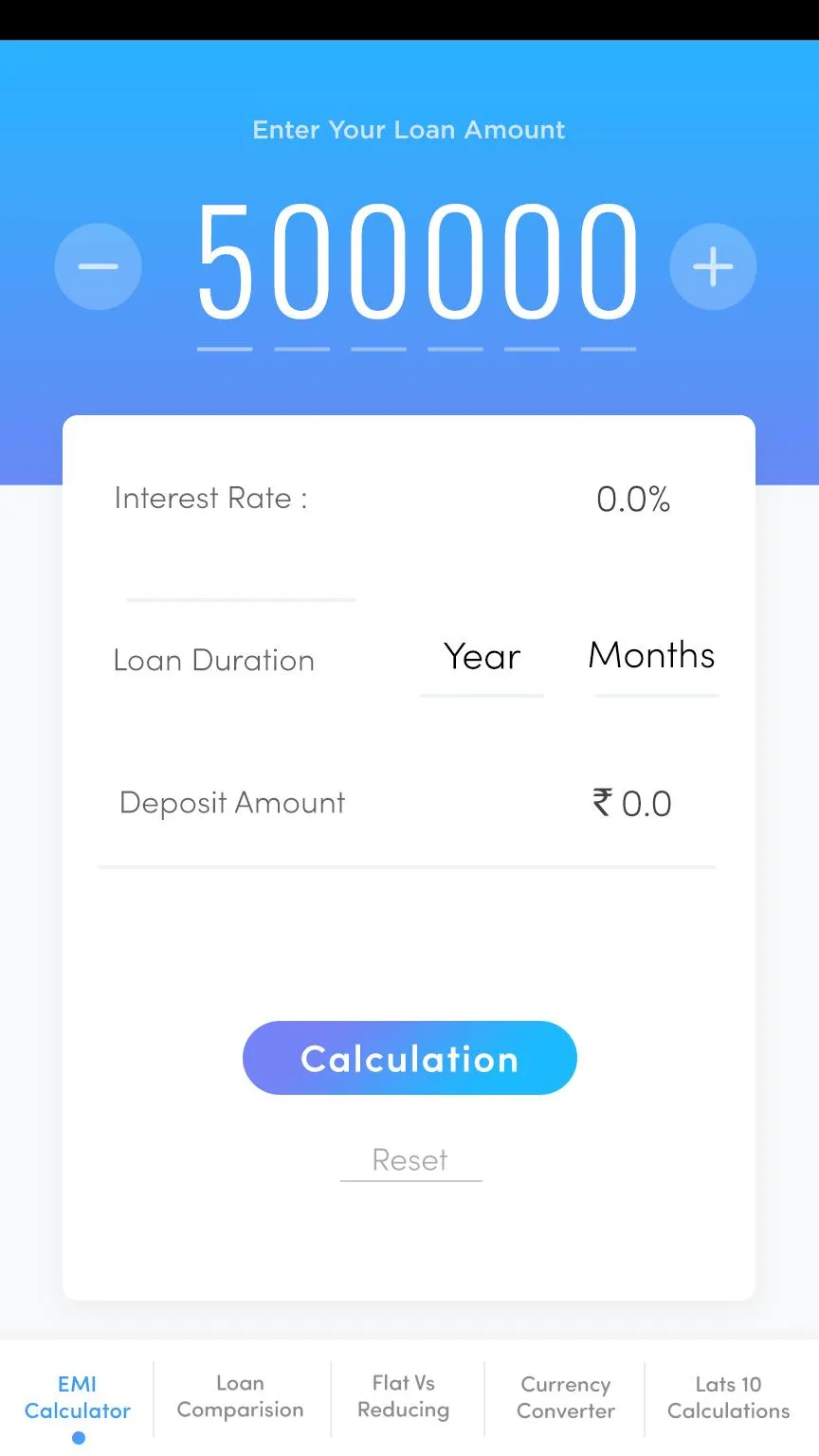 NG EMI Calculator | Indus Appstore | Screenshot