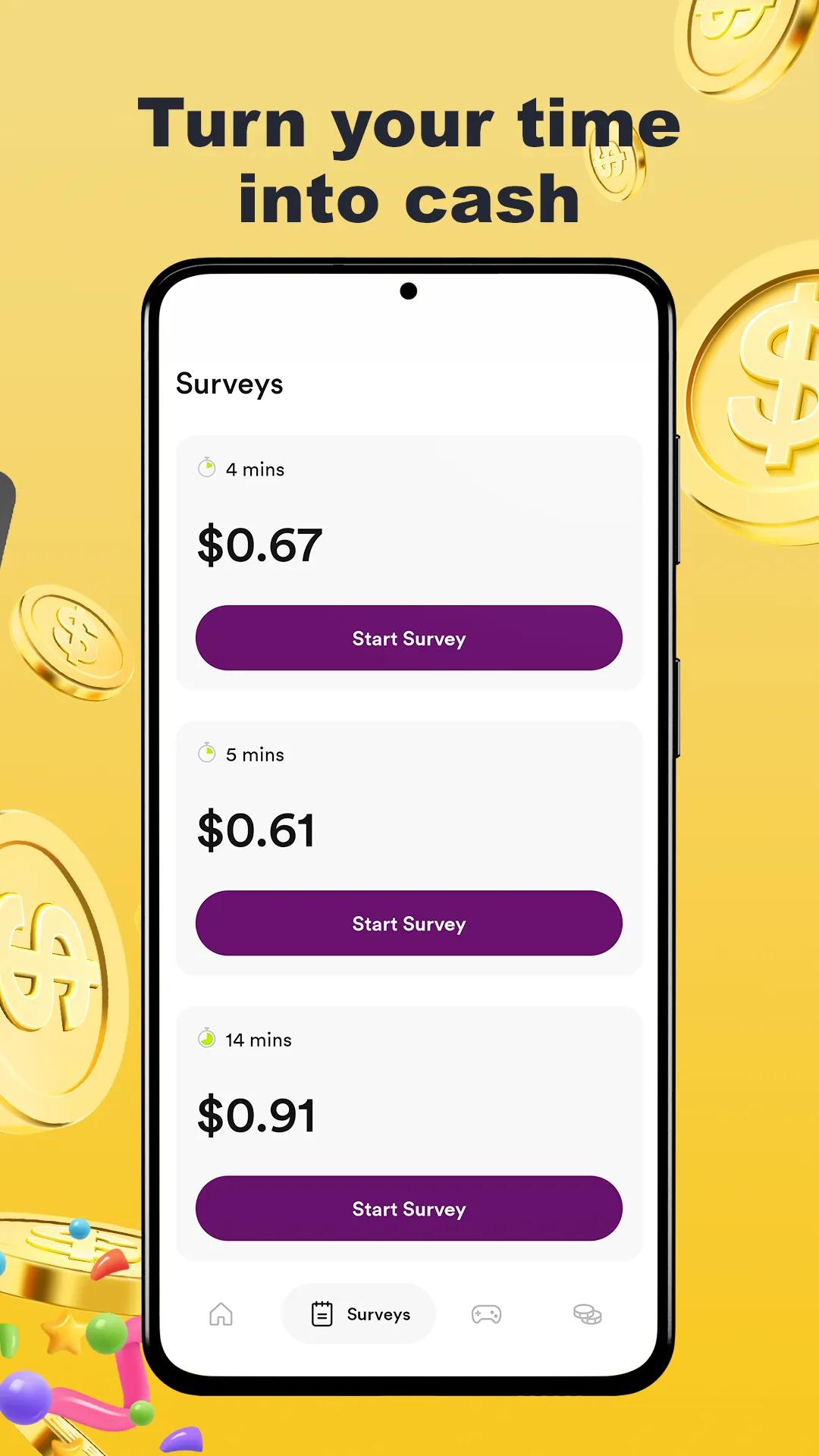 Golden Surveys - Make Money | Indus Appstore | Screenshot