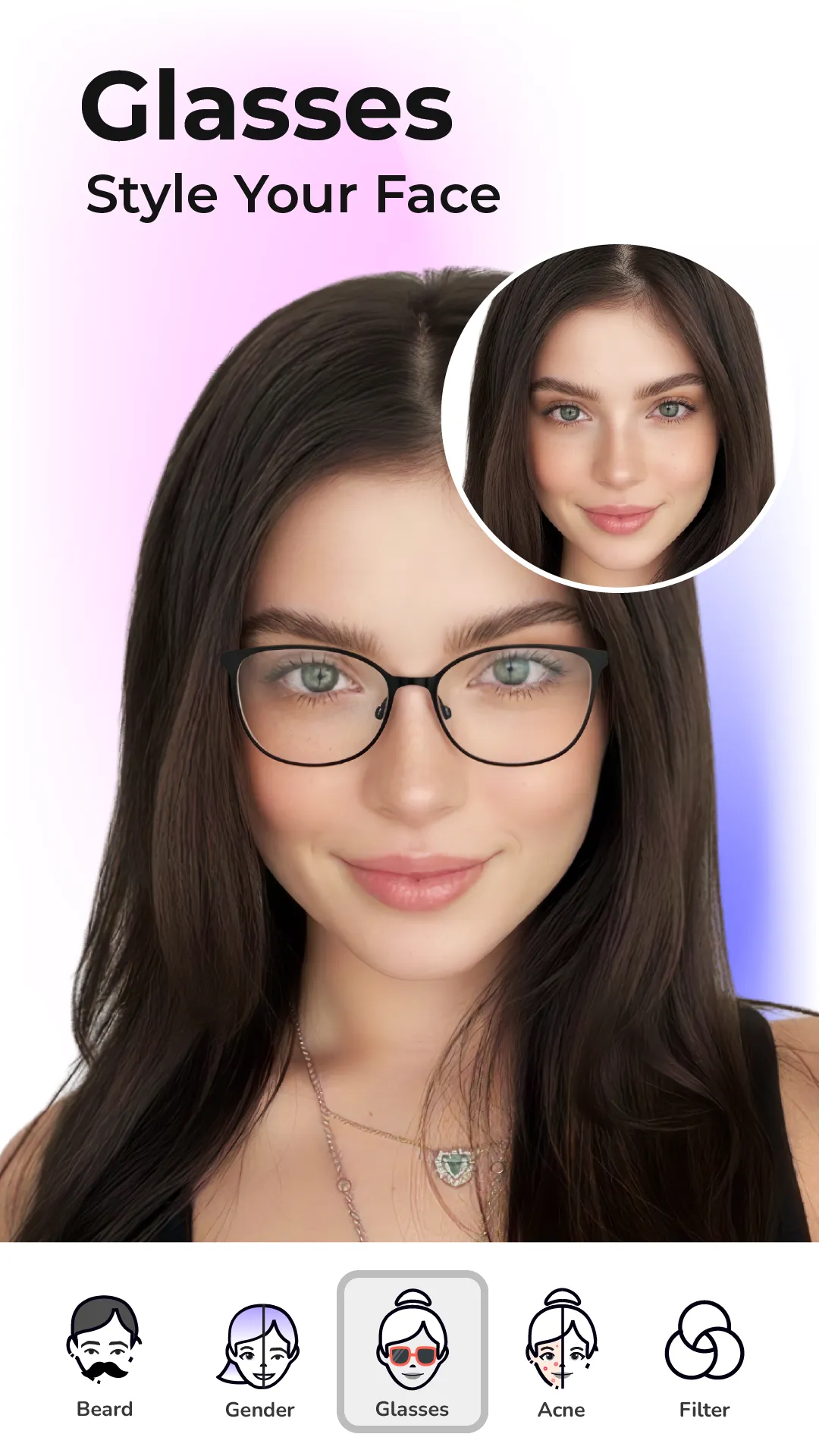 Face Editor: AI Makeup Look | Indus Appstore | Screenshot
