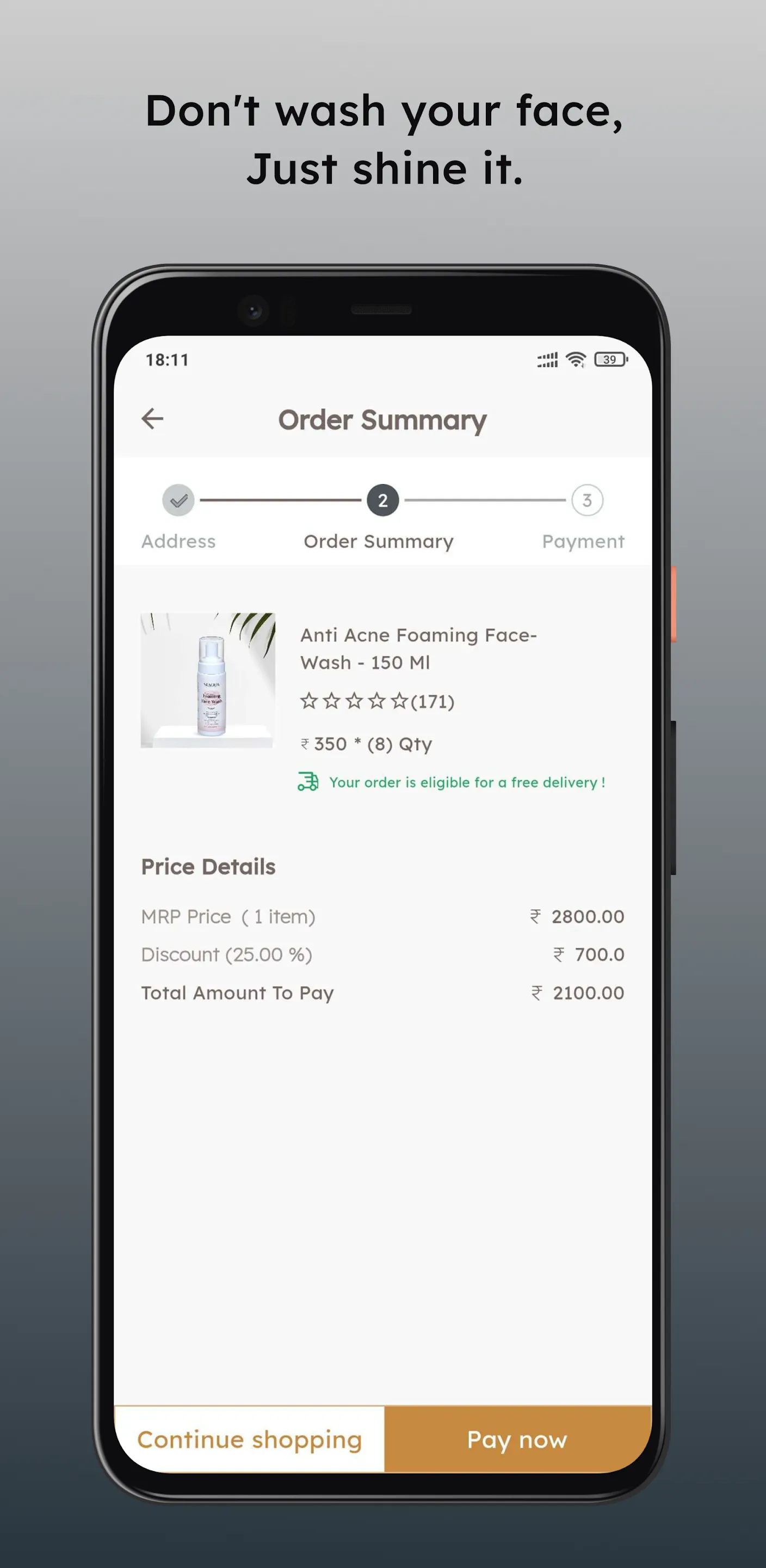 Seaqua Cosmetics | Indus Appstore | Screenshot