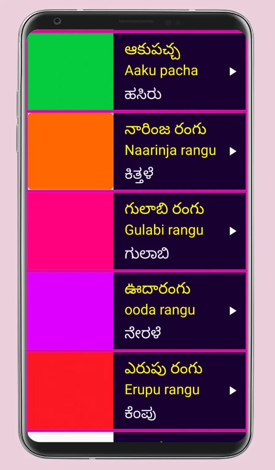 Learn Telugu From Kannada | Indus Appstore | Screenshot