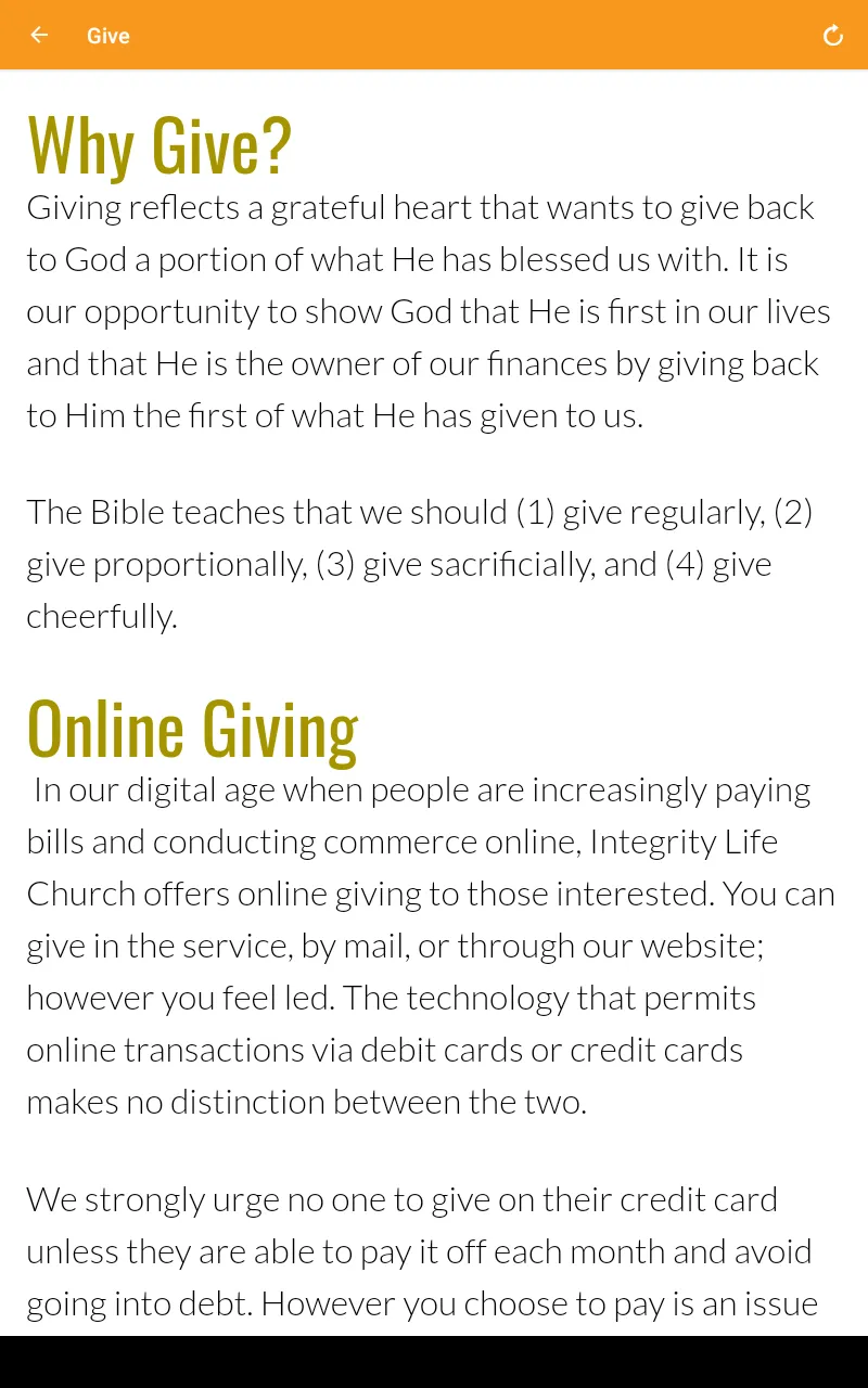 Integrity Life Church | Indus Appstore | Screenshot