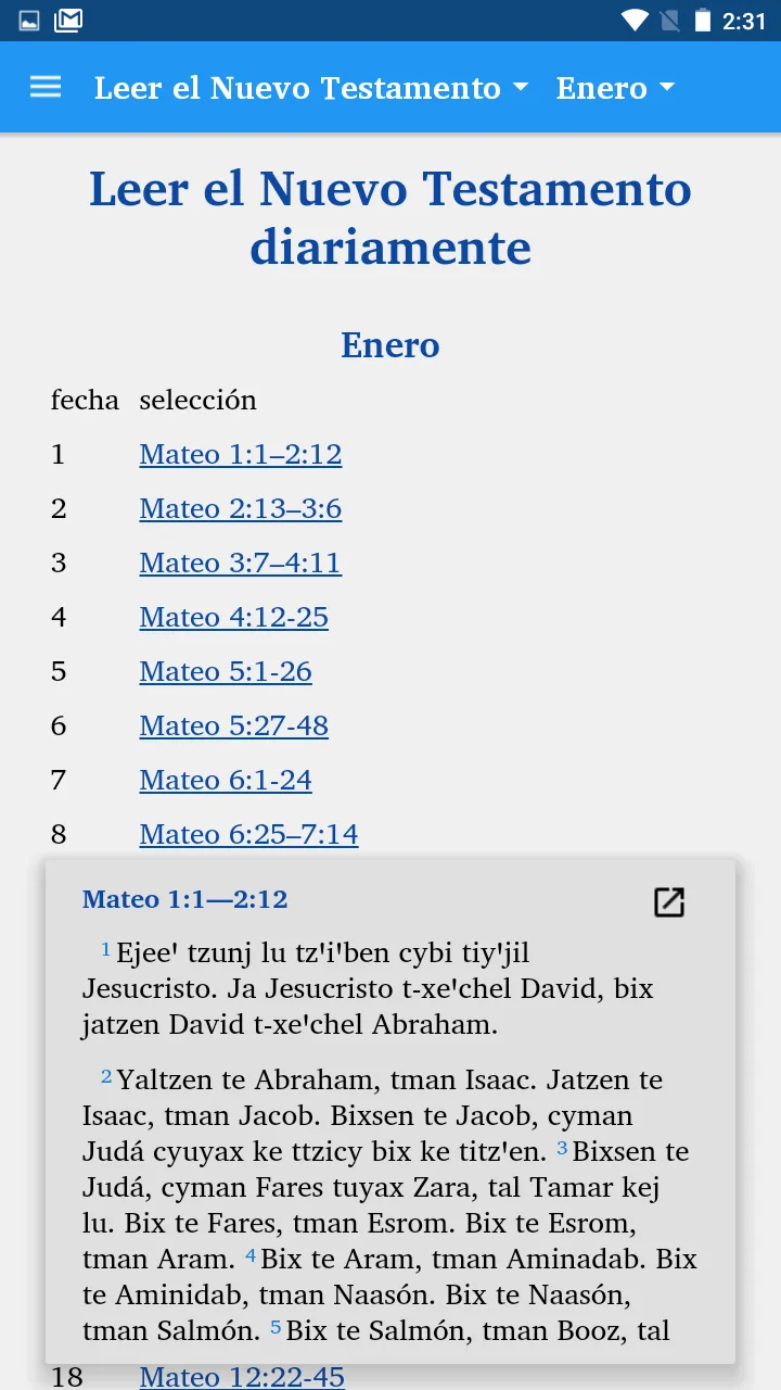 Mam Todos Santos Bible | Indus Appstore | Screenshot