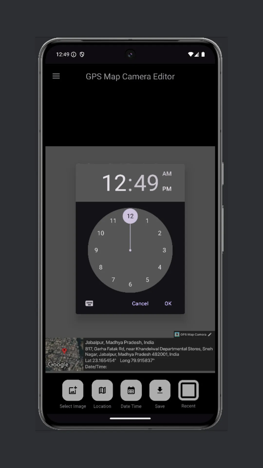 GPS Map Camera Editor | Indus Appstore | Screenshot