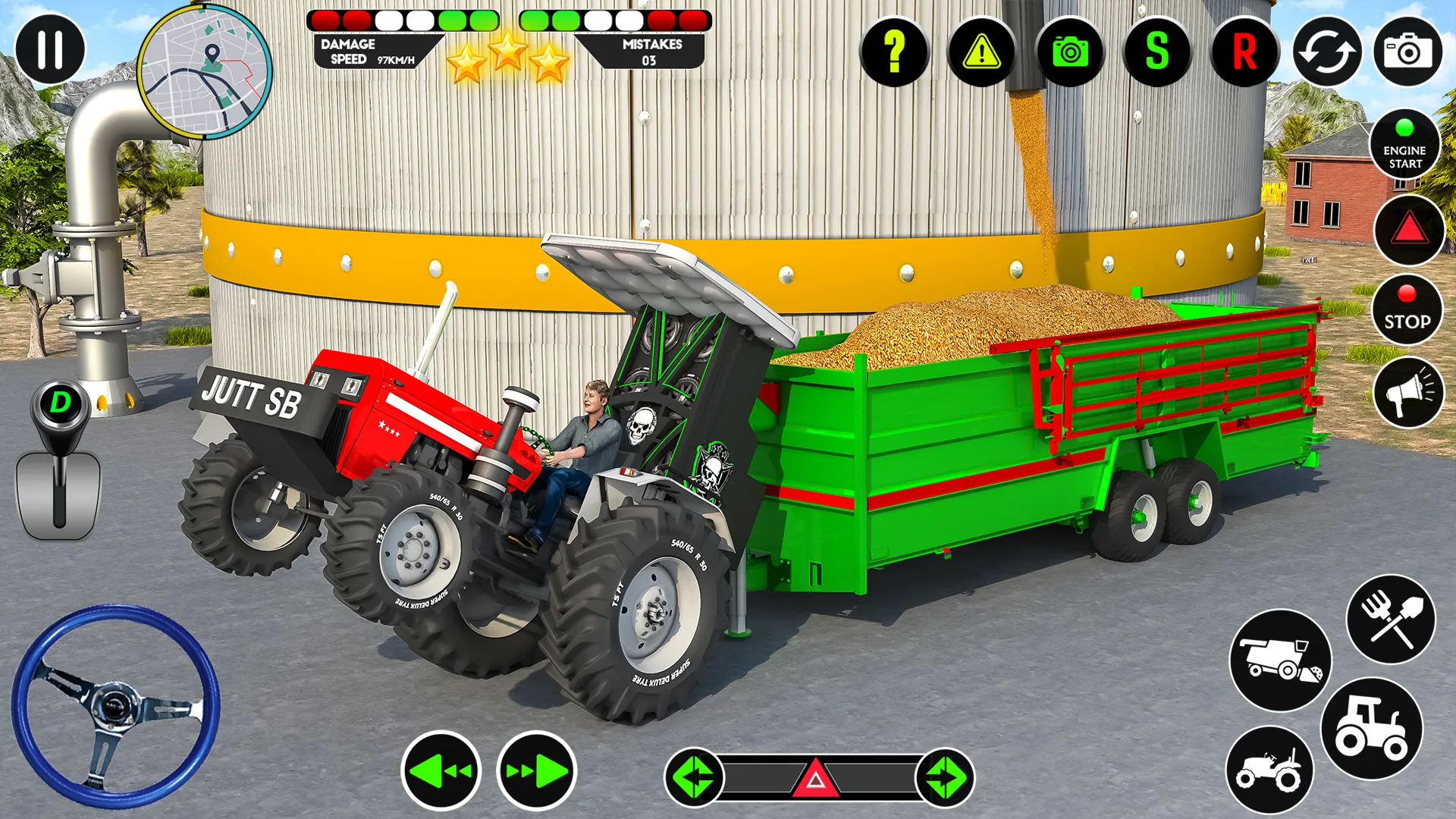 Tractor Games 3D :Farming Game | Indus Appstore | Screenshot