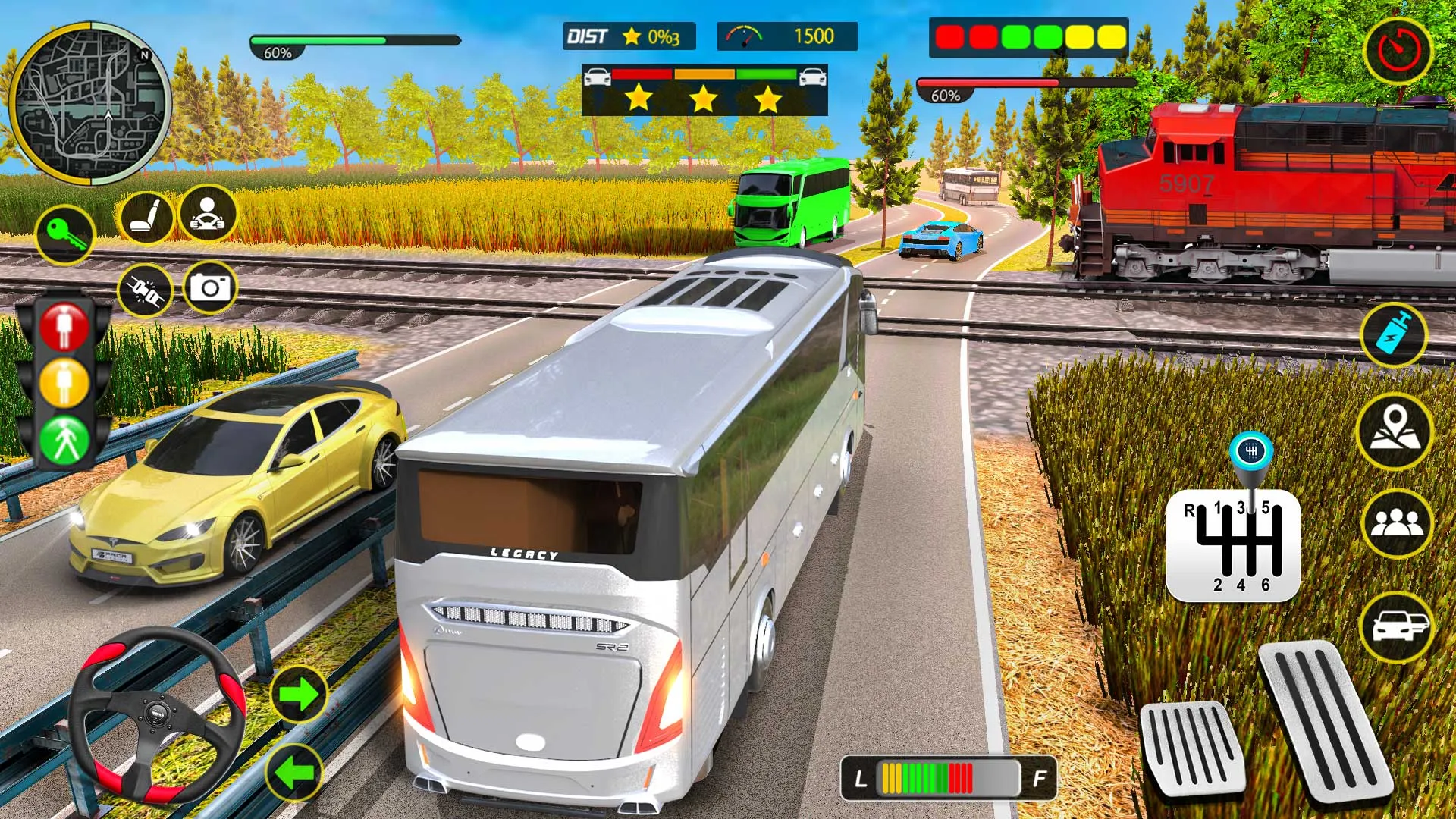 Coach Bus 3D Driving Games | Indus Appstore | Screenshot