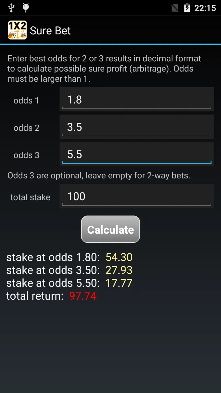 Sure Bet | Indus Appstore | Screenshot