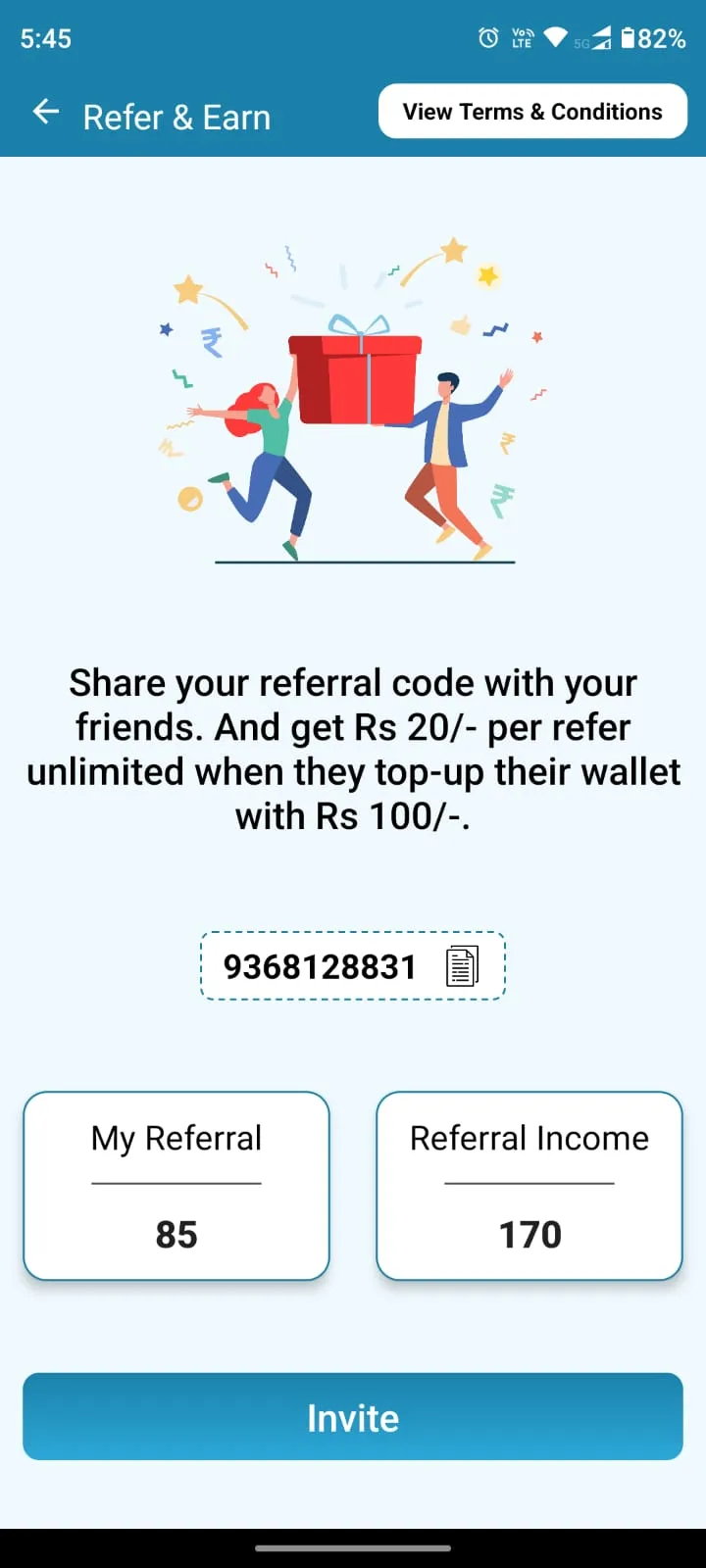 Ni - Recharge & Bills Cashback | Indus Appstore | Screenshot