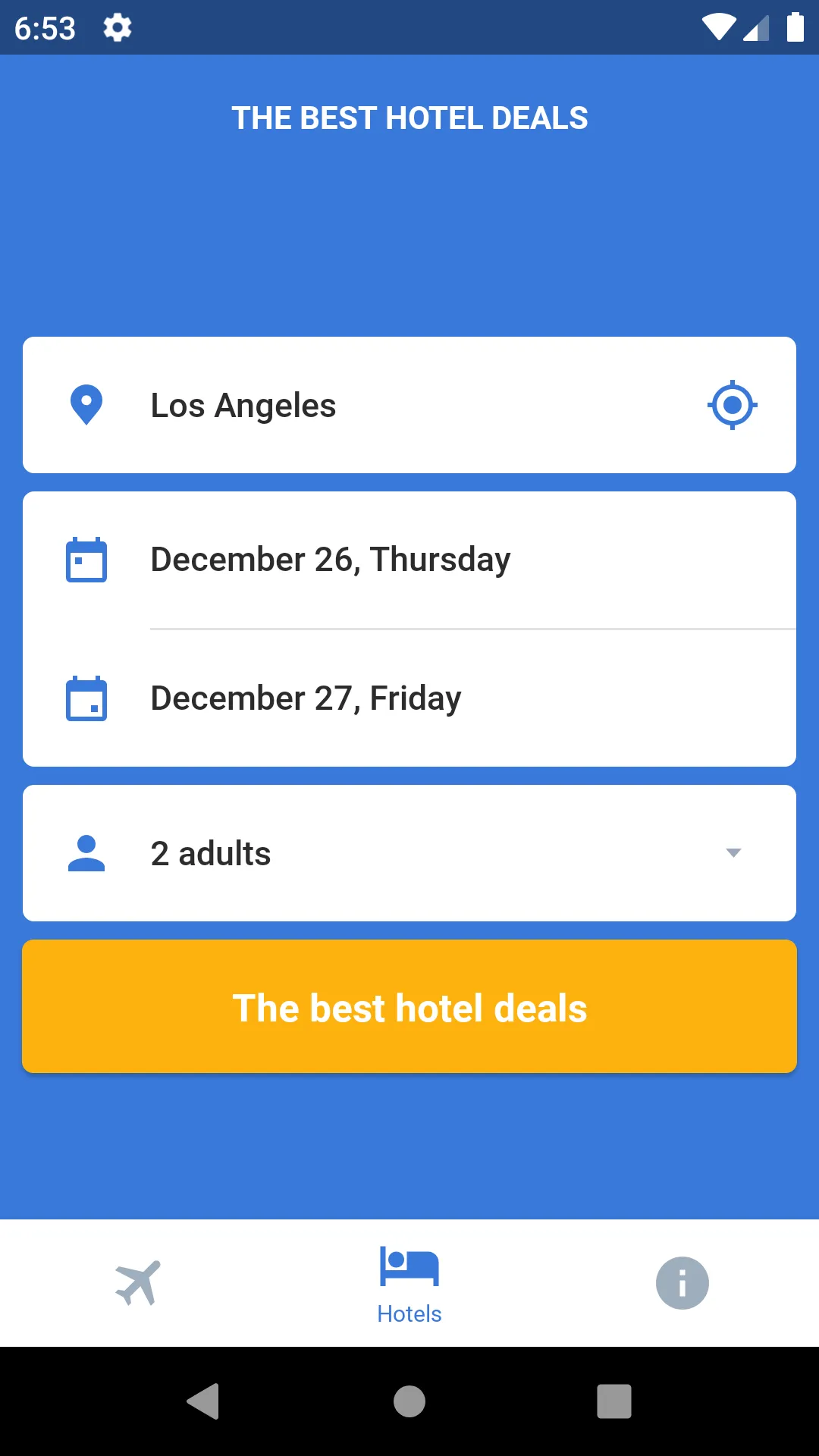 Cheap Air Tickets | Indus Appstore | Screenshot