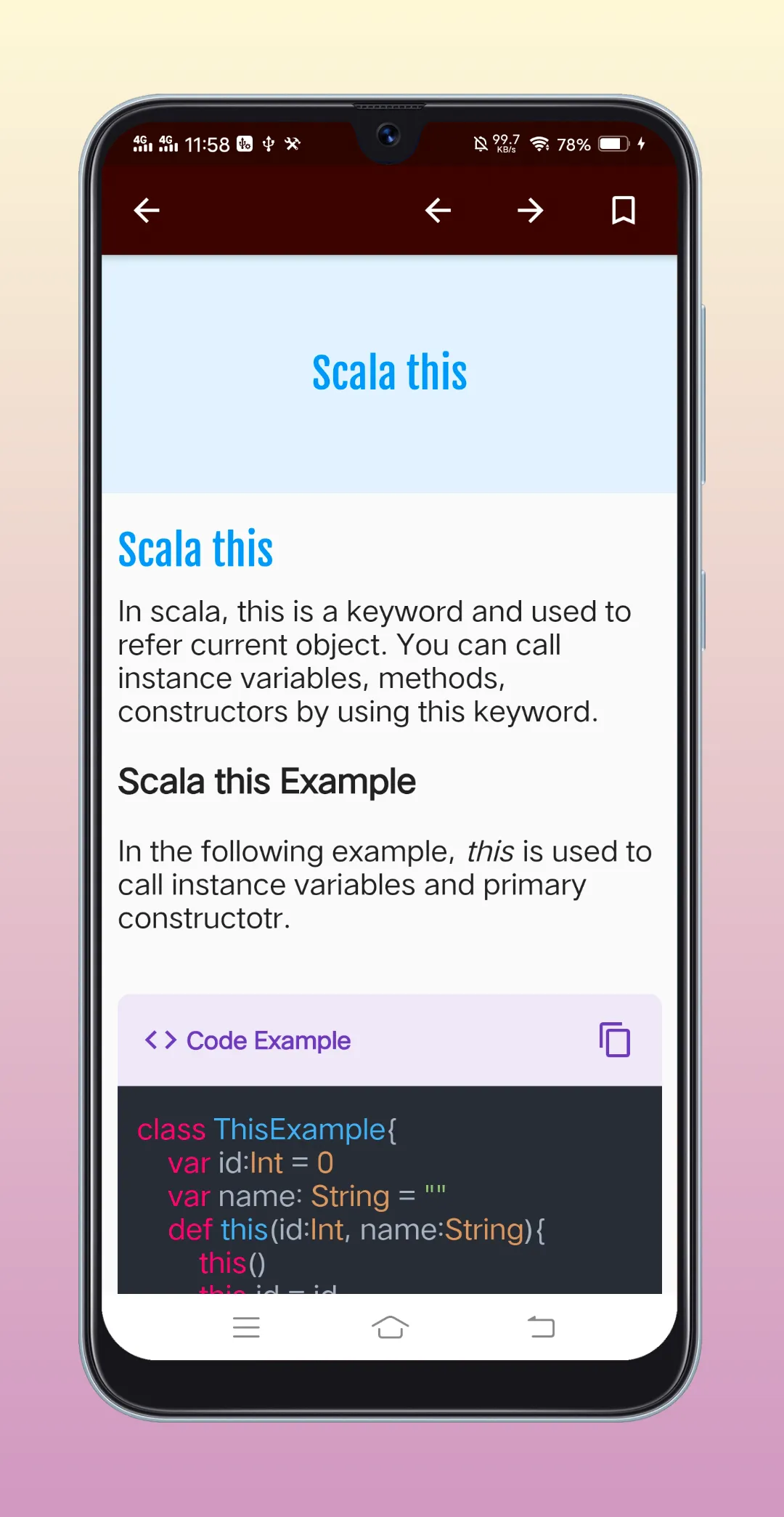 Learn Scala Programming | Indus Appstore | Screenshot