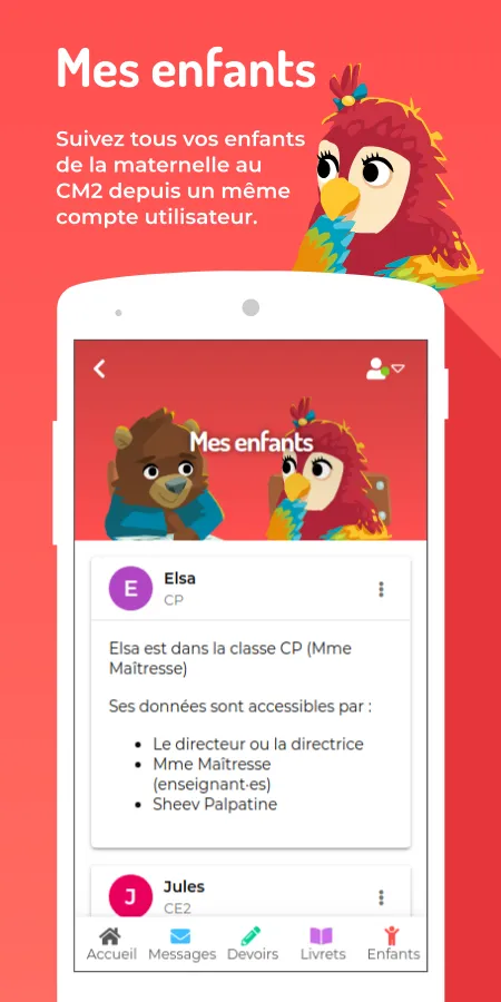 Educartable - Familles | Indus Appstore | Screenshot