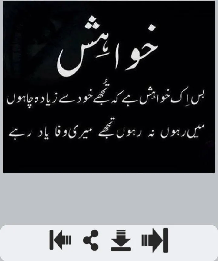 Yaadein Shayari | Indus Appstore | Screenshot