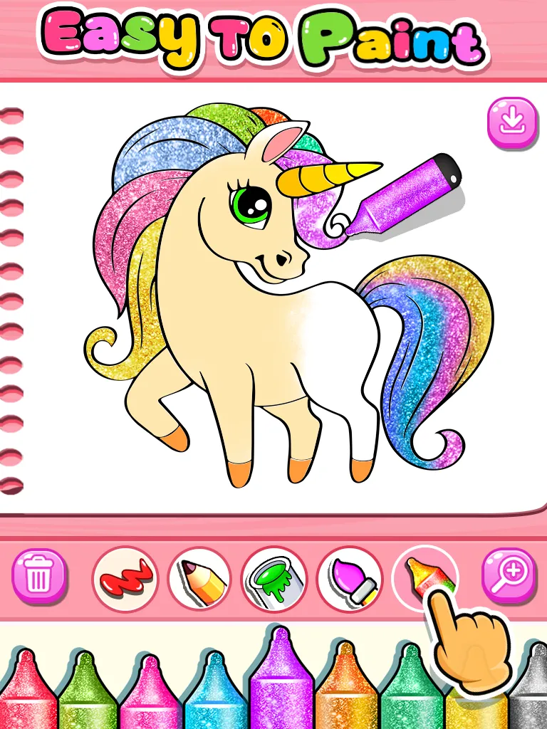 Toddler Coloring Book | Indus Appstore | Screenshot