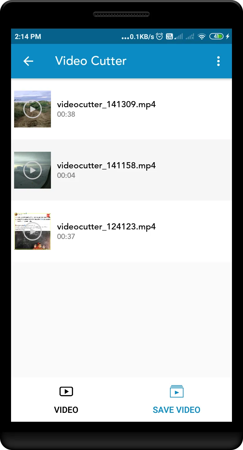 Video Cutter - Trim & Split | Indus Appstore | Screenshot