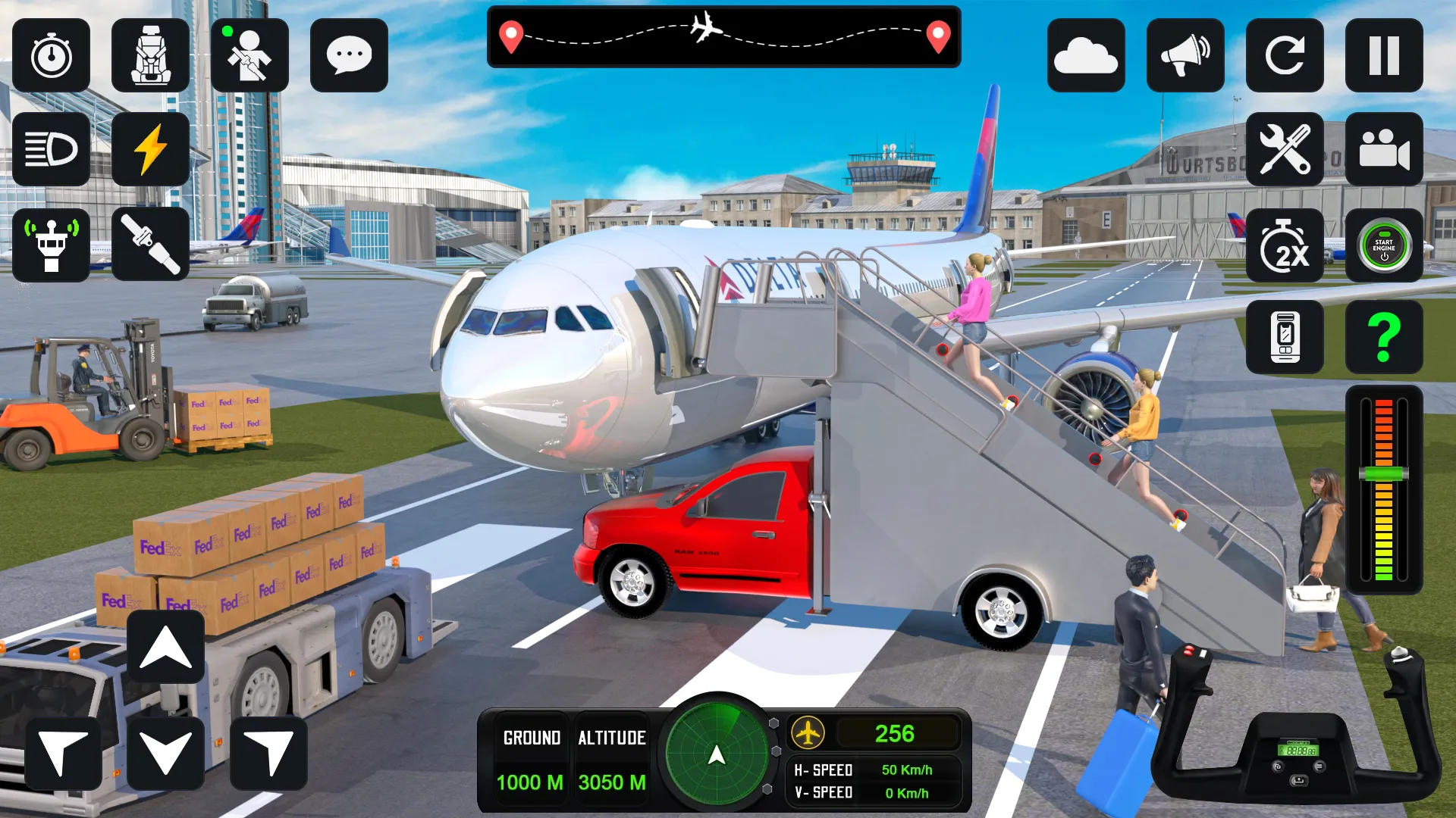 Airplane Flying Pilot Games | Indus Appstore | Screenshot